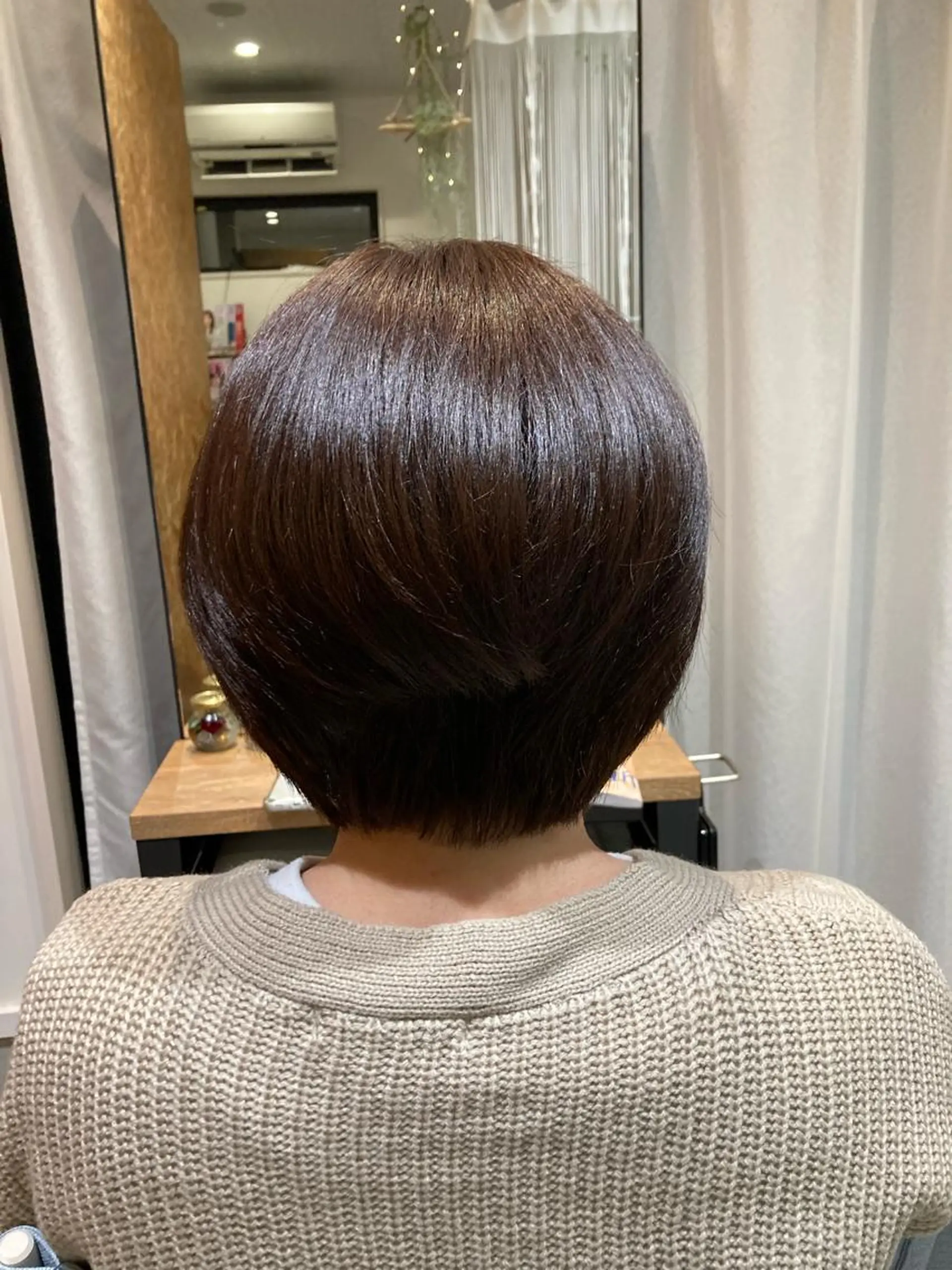 ショート 折本 沙織のヘアスタイル