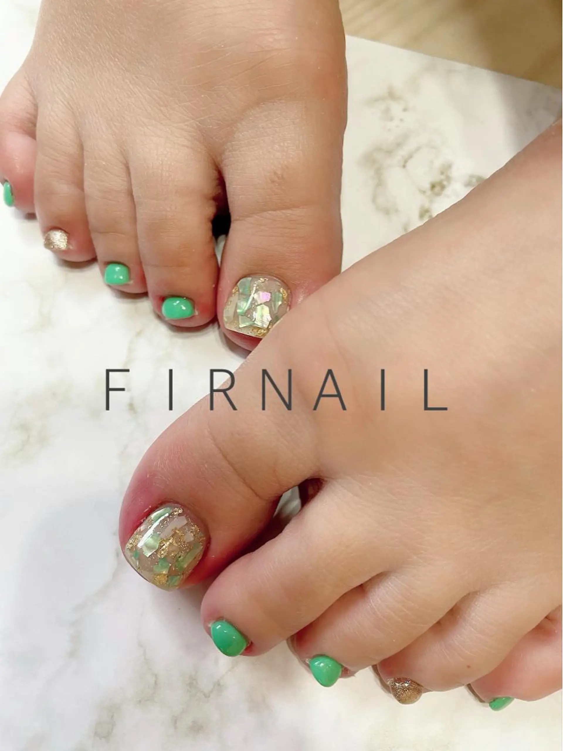 ネイル フットネイル fir_ nail_のネイルデザイン