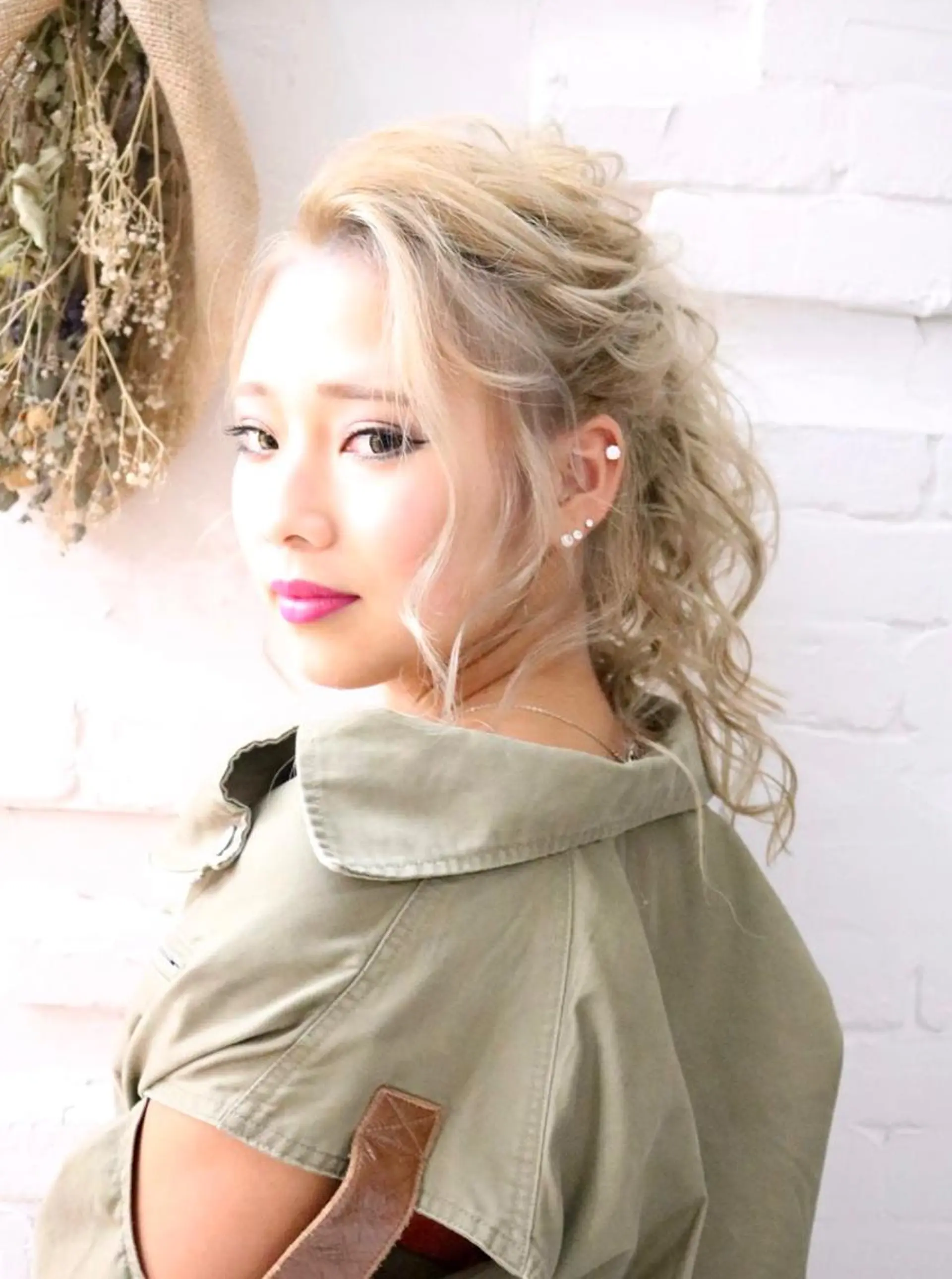 ロング まつパ・ヘアセット ♡Chinami♡のマツエク・マツパデザイン