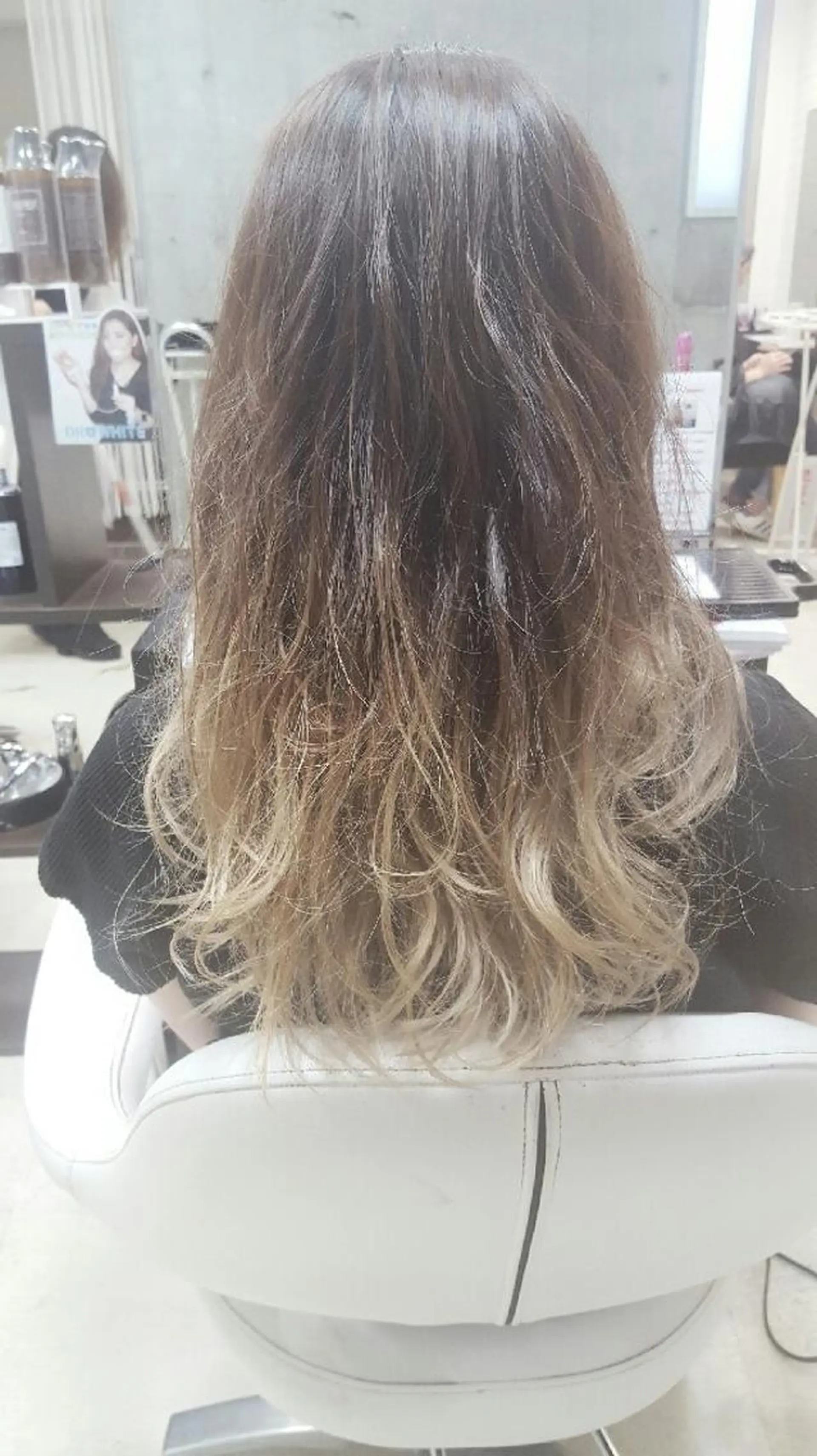 ロング 髪質改善×レイヤー 高嶋のヘアスタイル