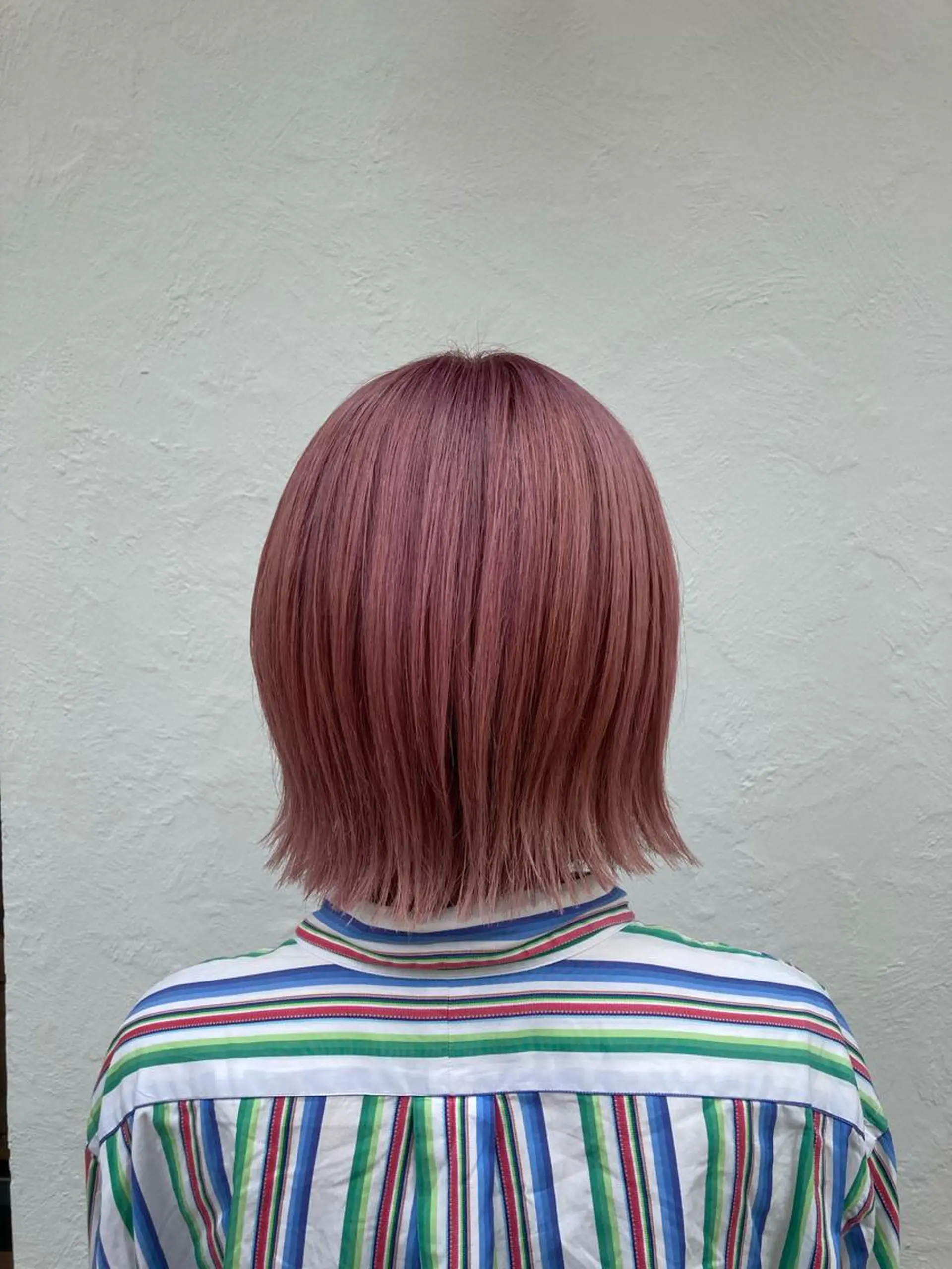 ショート カラー ラベンダーカラー ラベンダーピンク ピンクカラー 💎髪質改善💎 西森千夏のヘアスタイル