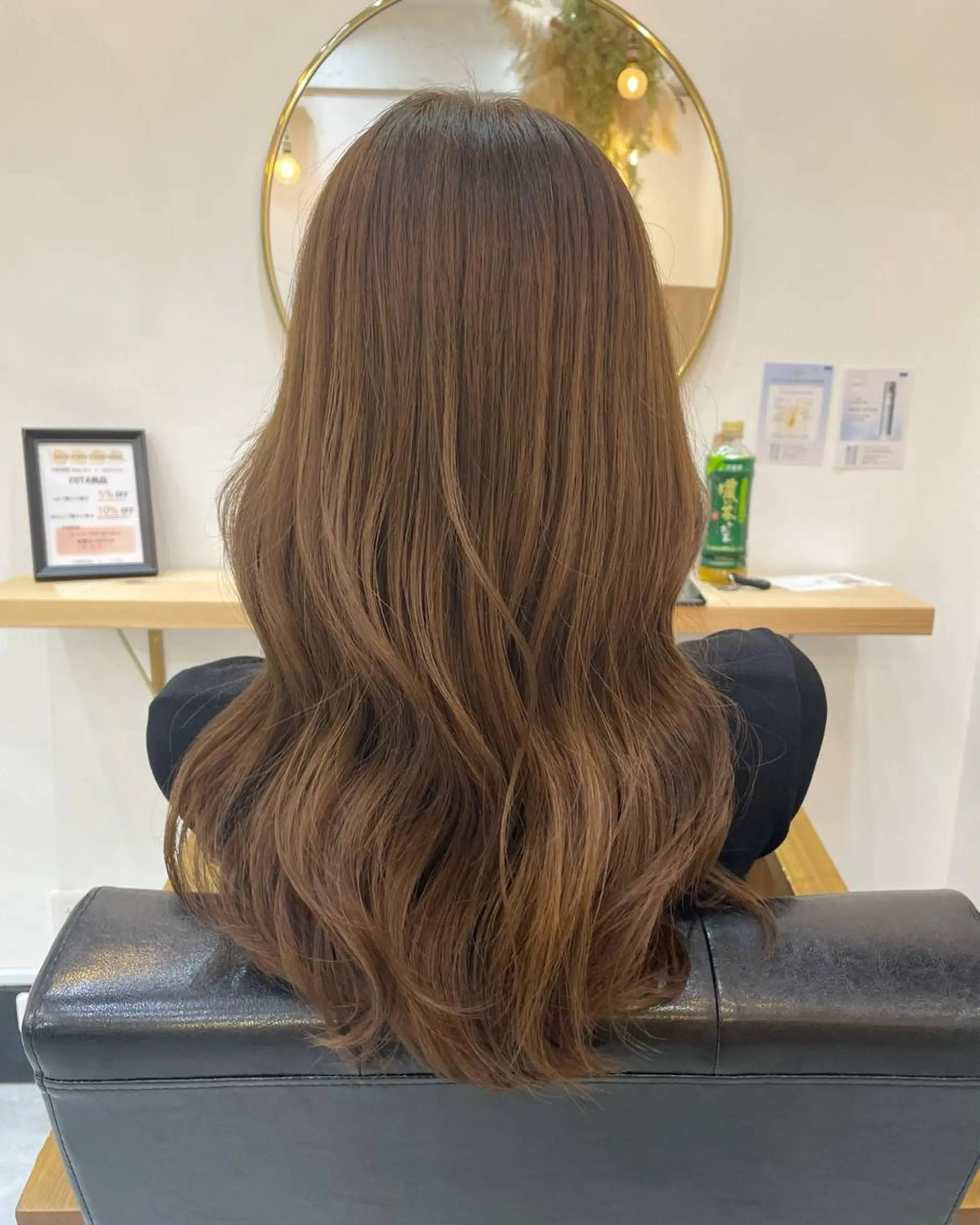 ロング カラー 高梨 菜々のヘアスタイル