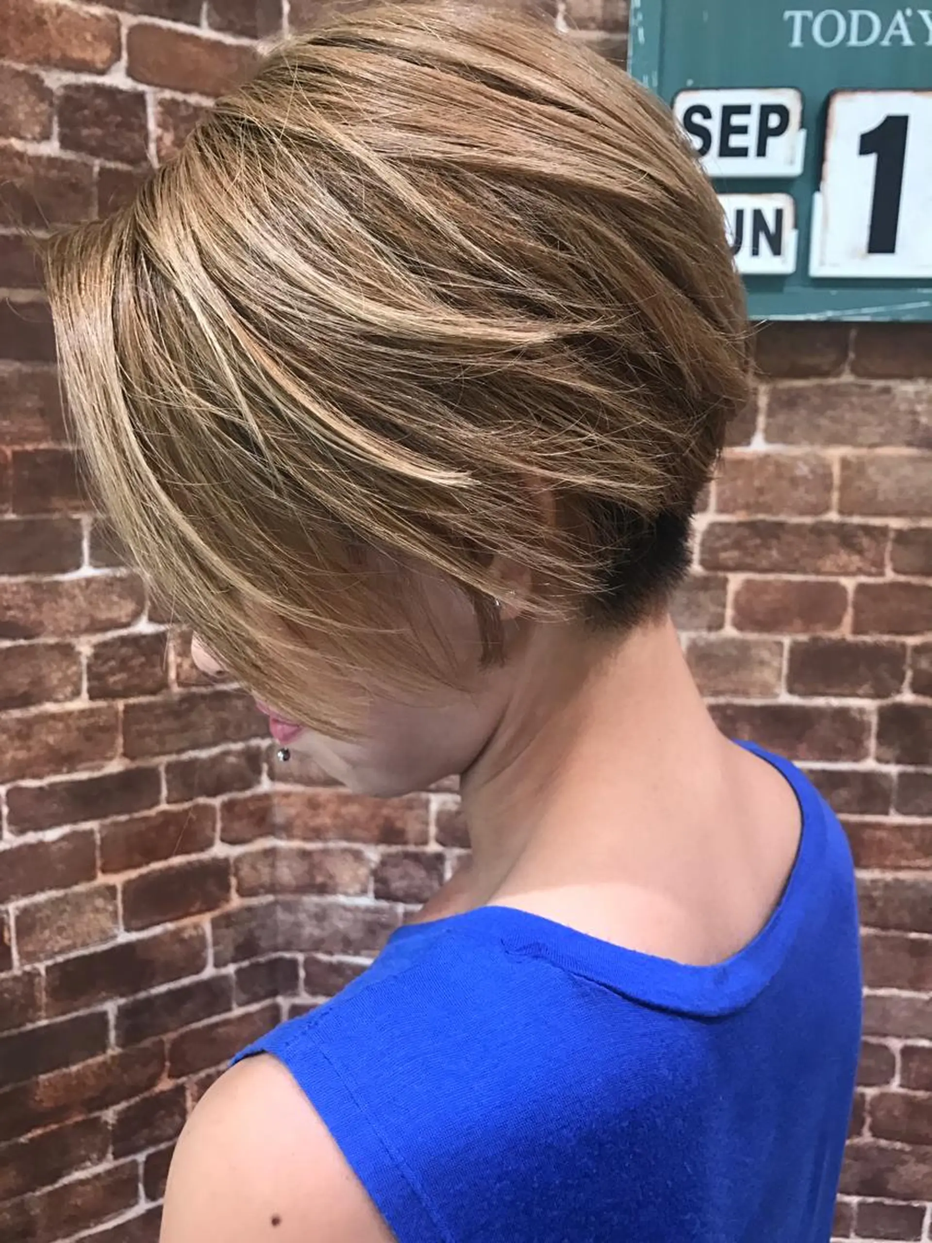 ショート ショートヘア 松本 明日可のヘアスタイル