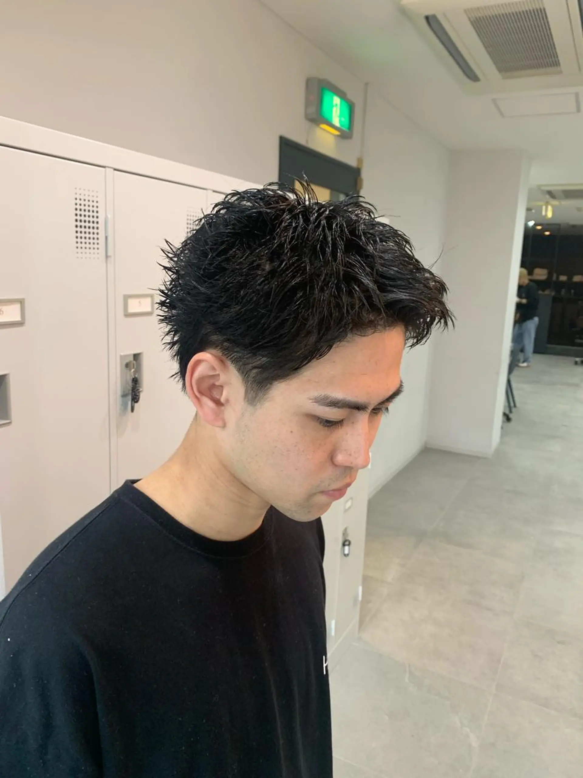 ショート ショートヘア カット パーマ トリートメント little 小濱彰太のヘアスタイル