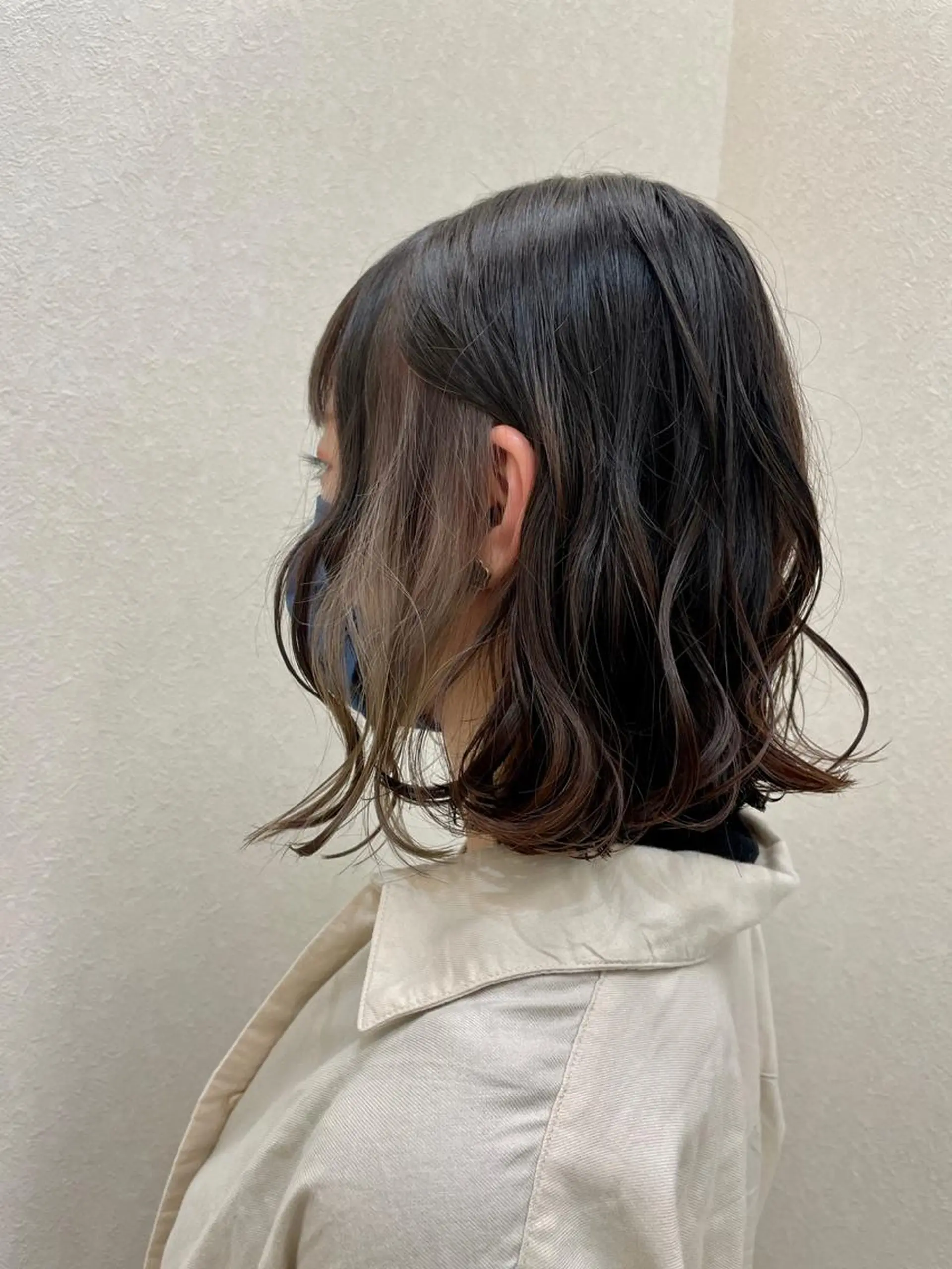 ミディアム ボブ 吉田 未来のヘアスタイル