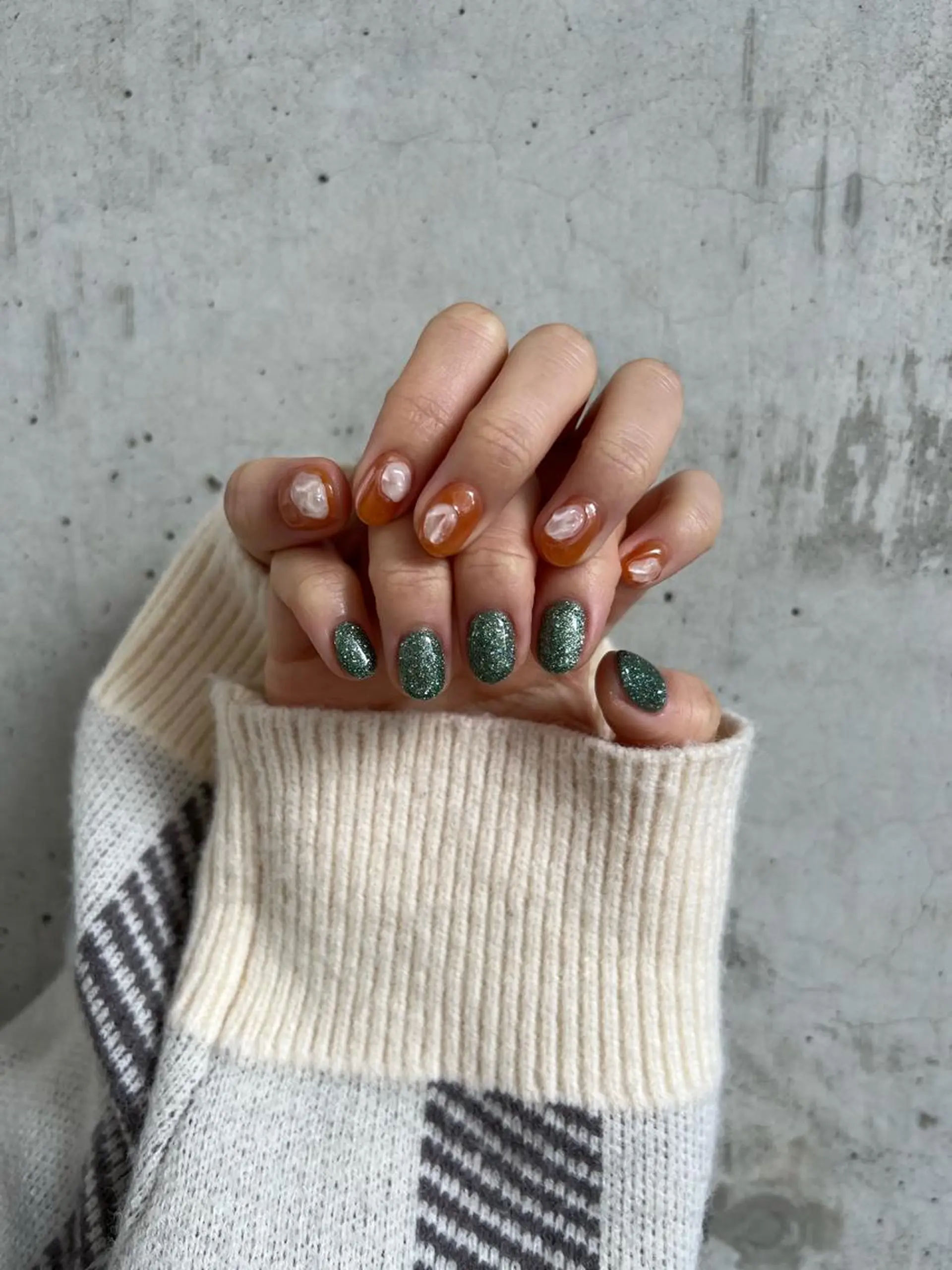 ネイル 持ち込み ニュアンスネイル Charme. NOBUKOのネイルデザイン