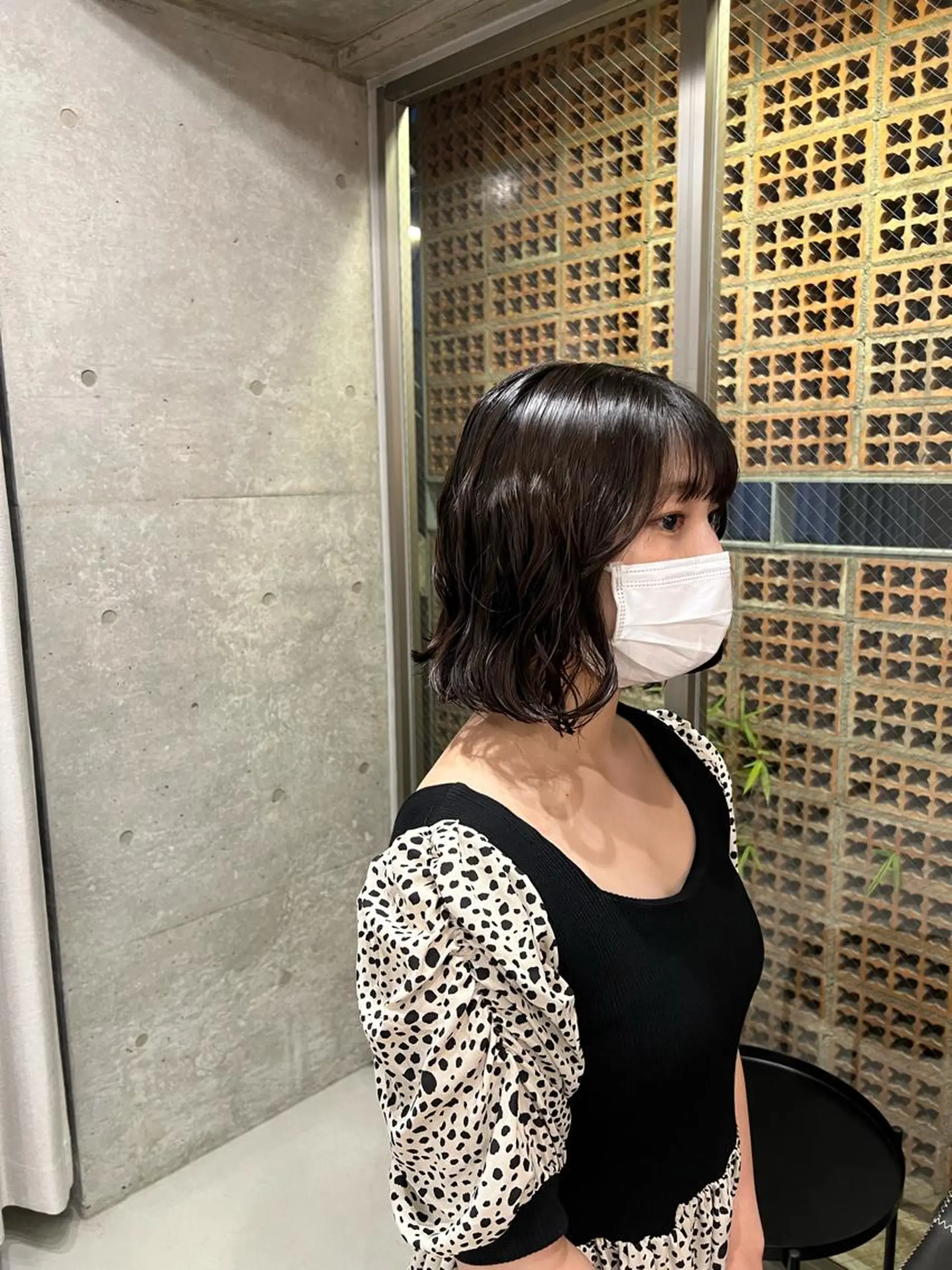 パーマ ボブパーマコテ巻き風 パーマNo1深江秀平のヘアスタイル