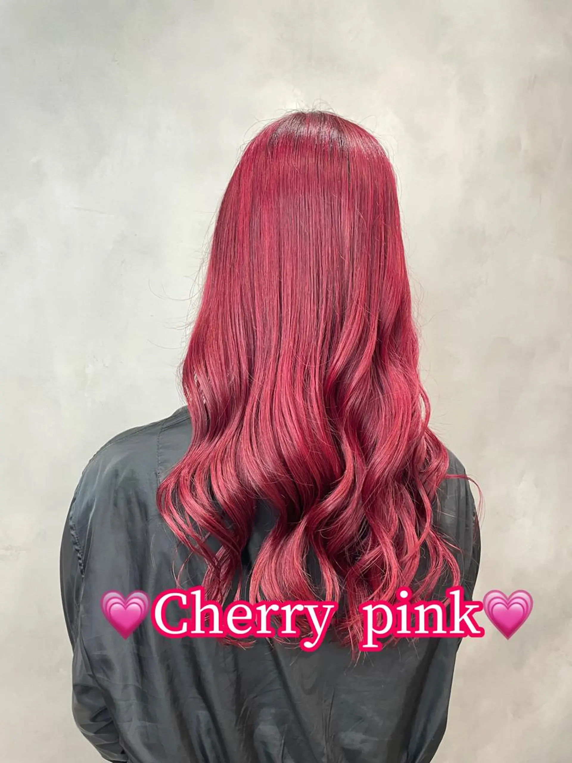 カラー ピンクカラー ヘアカラー 小板橋 菜月のヘアスタイル