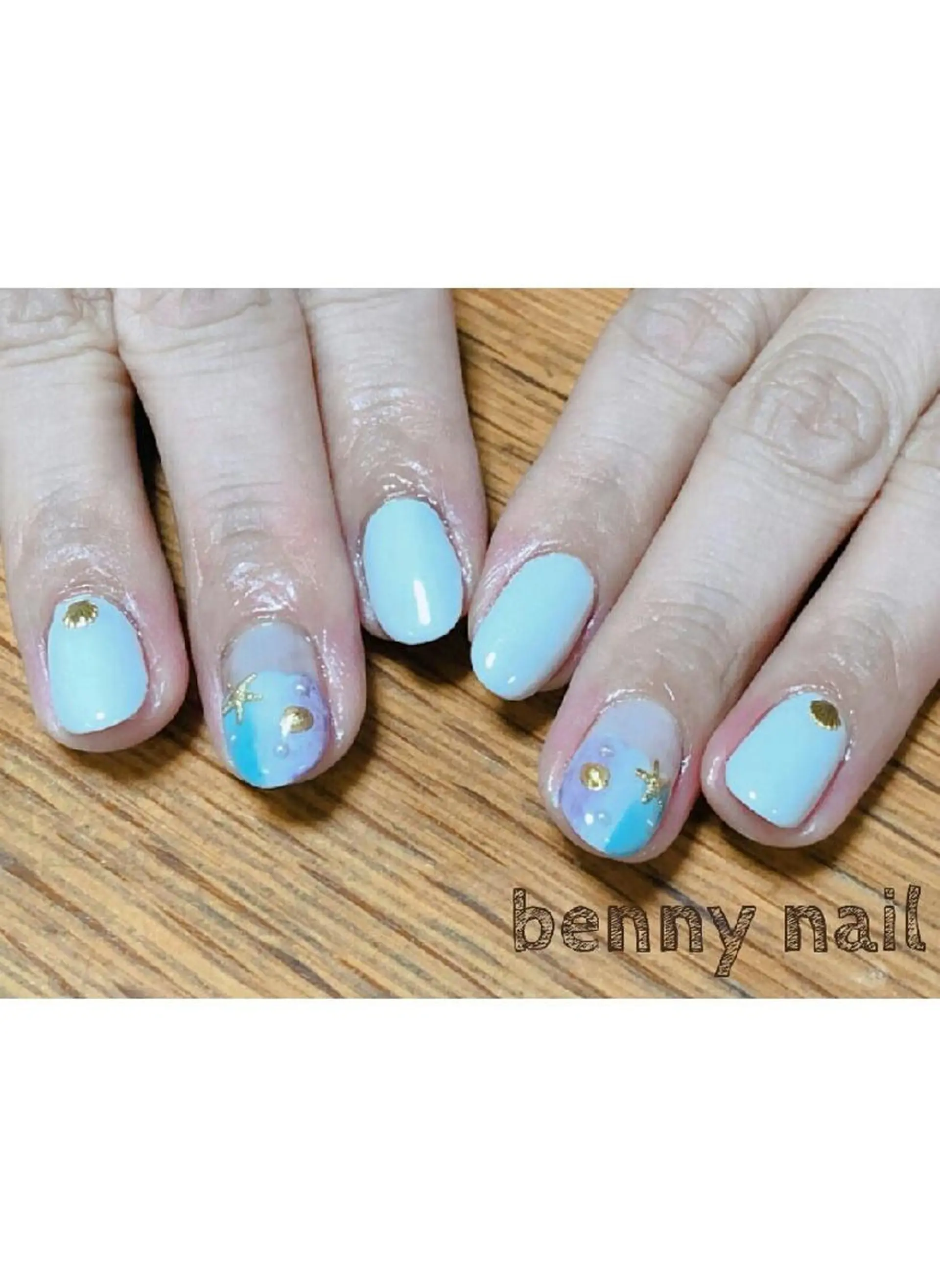 ネイル 最終受付23時半 benny nailのネイルデザイン