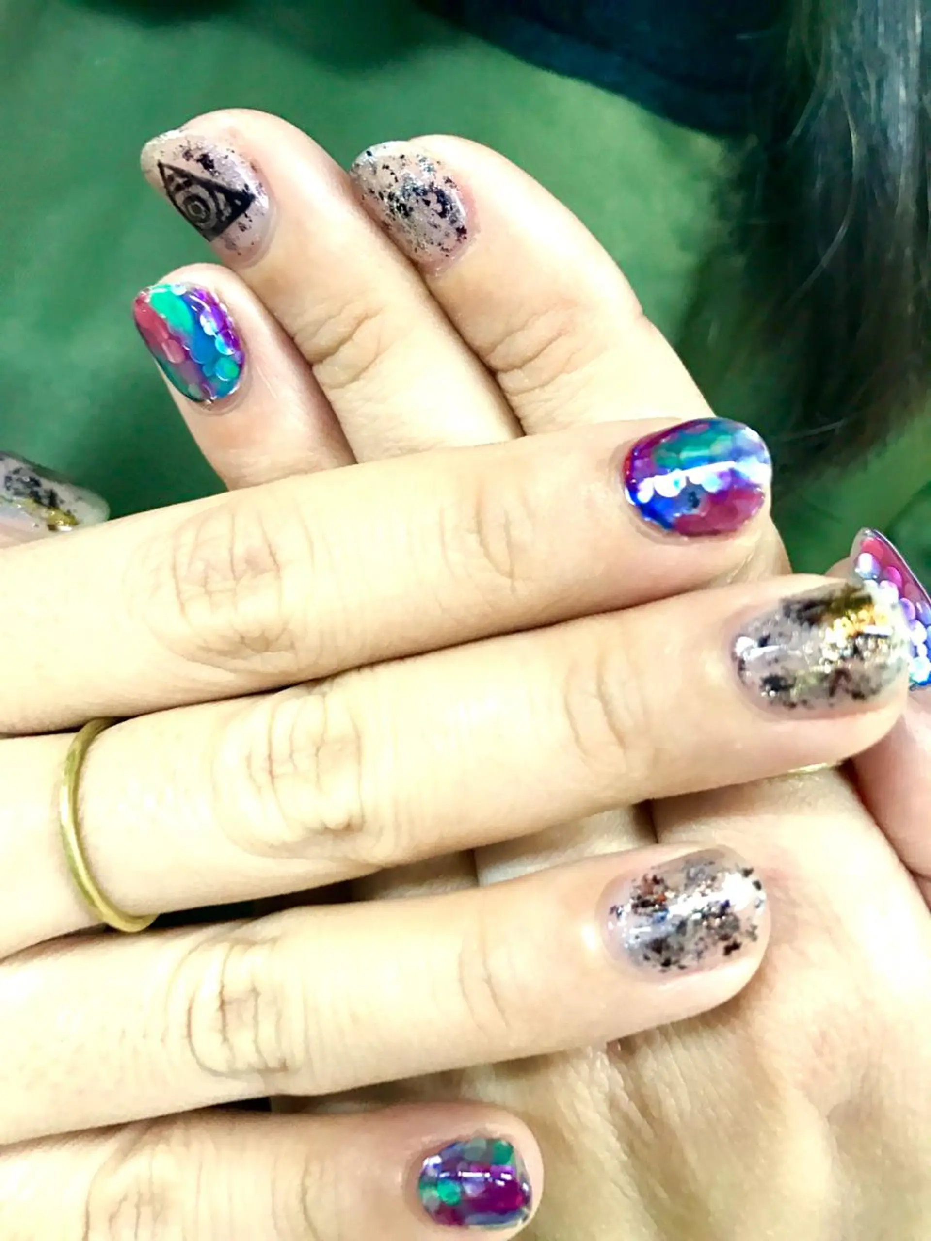 ネイル ニュアンスネイル ハンドネイル VOGUE ×SWANのネイルデザイン