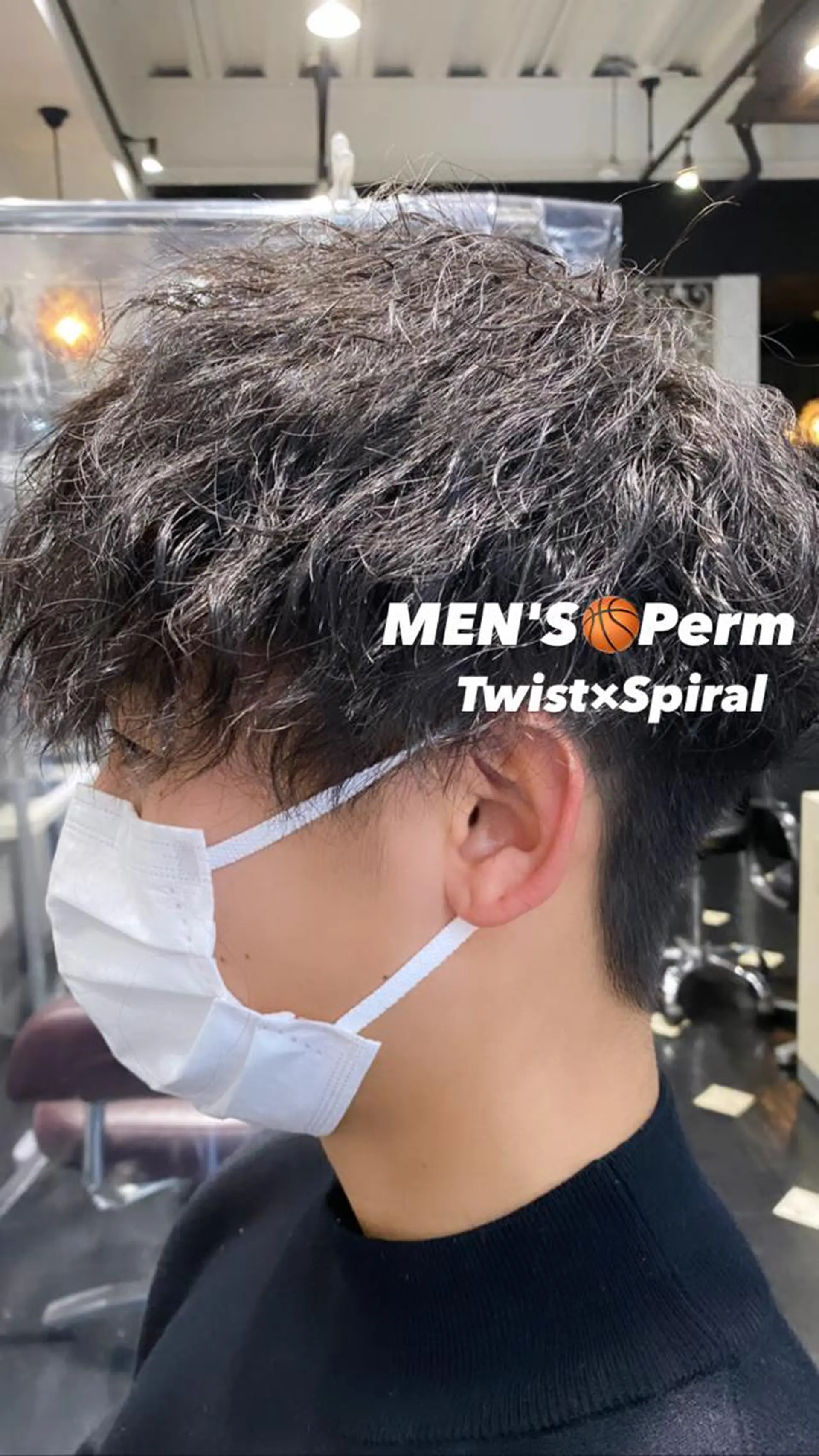 パーマ メンズ chinatsu 🧸𖤐⡱のヘアスタイル