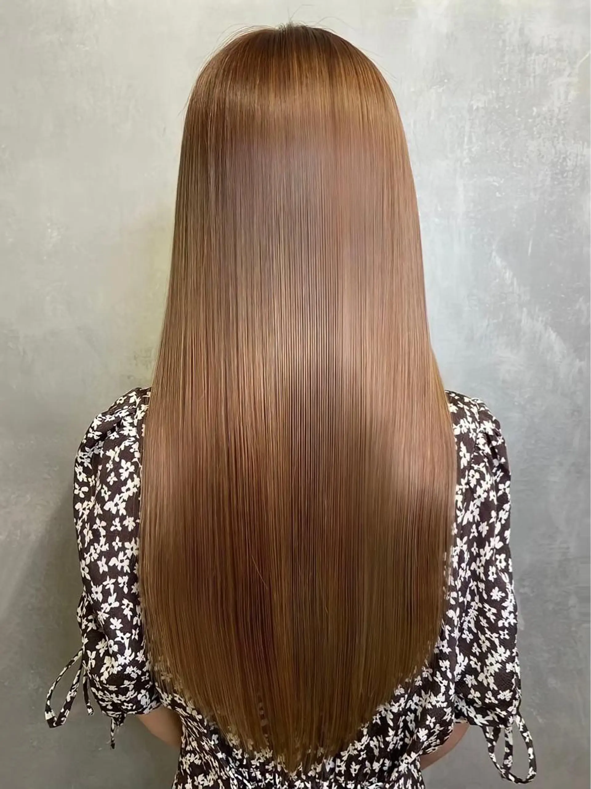 ロング 髪質改善 韓国風ヘア トリートメント ツバサ 髪質改善のヘアスタイル