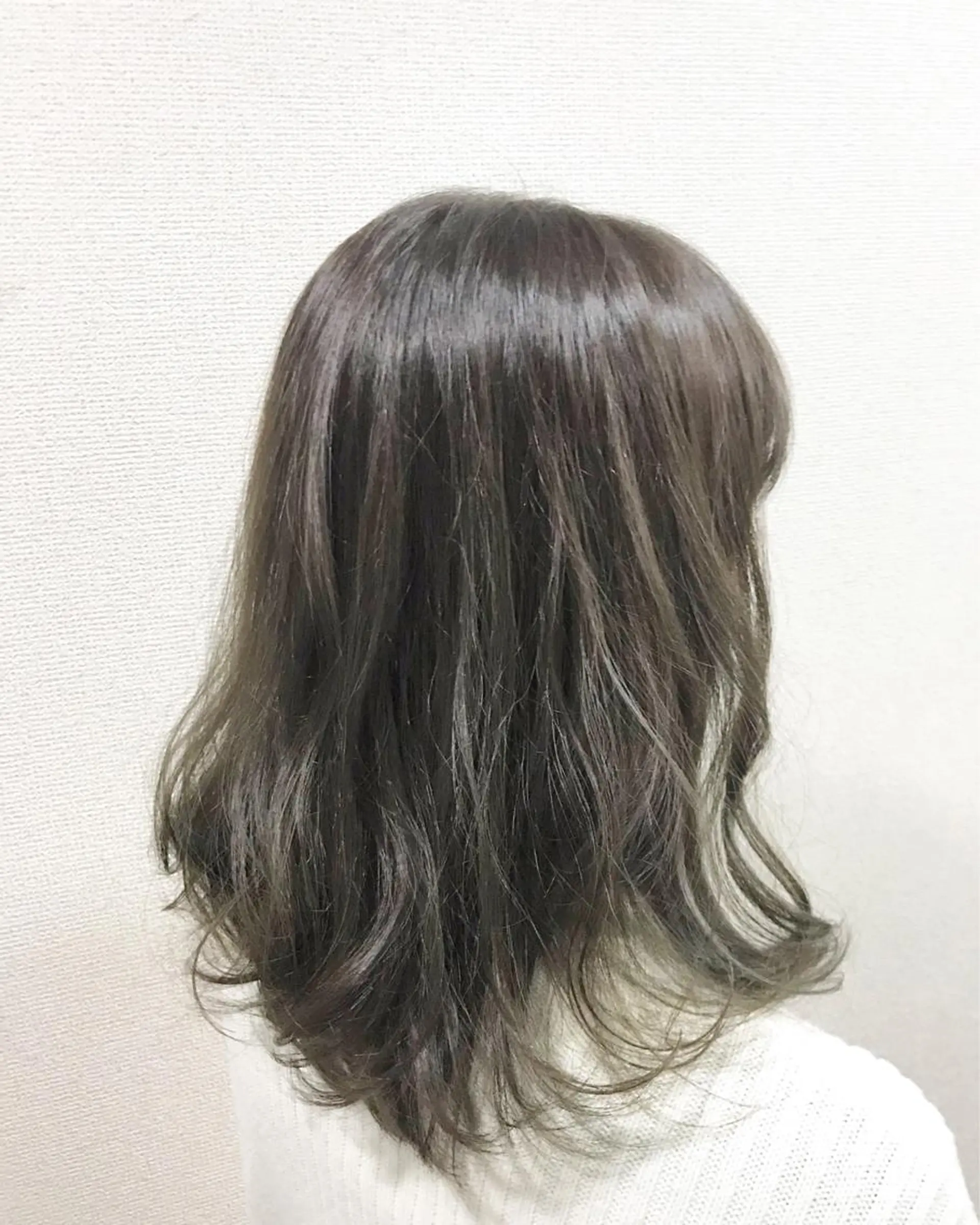 ミディアム カラー 透明感カラー グレージュ ヘアカラー トリートメント ＊横浜駅＊ 金子 誠也のヘアスタイル