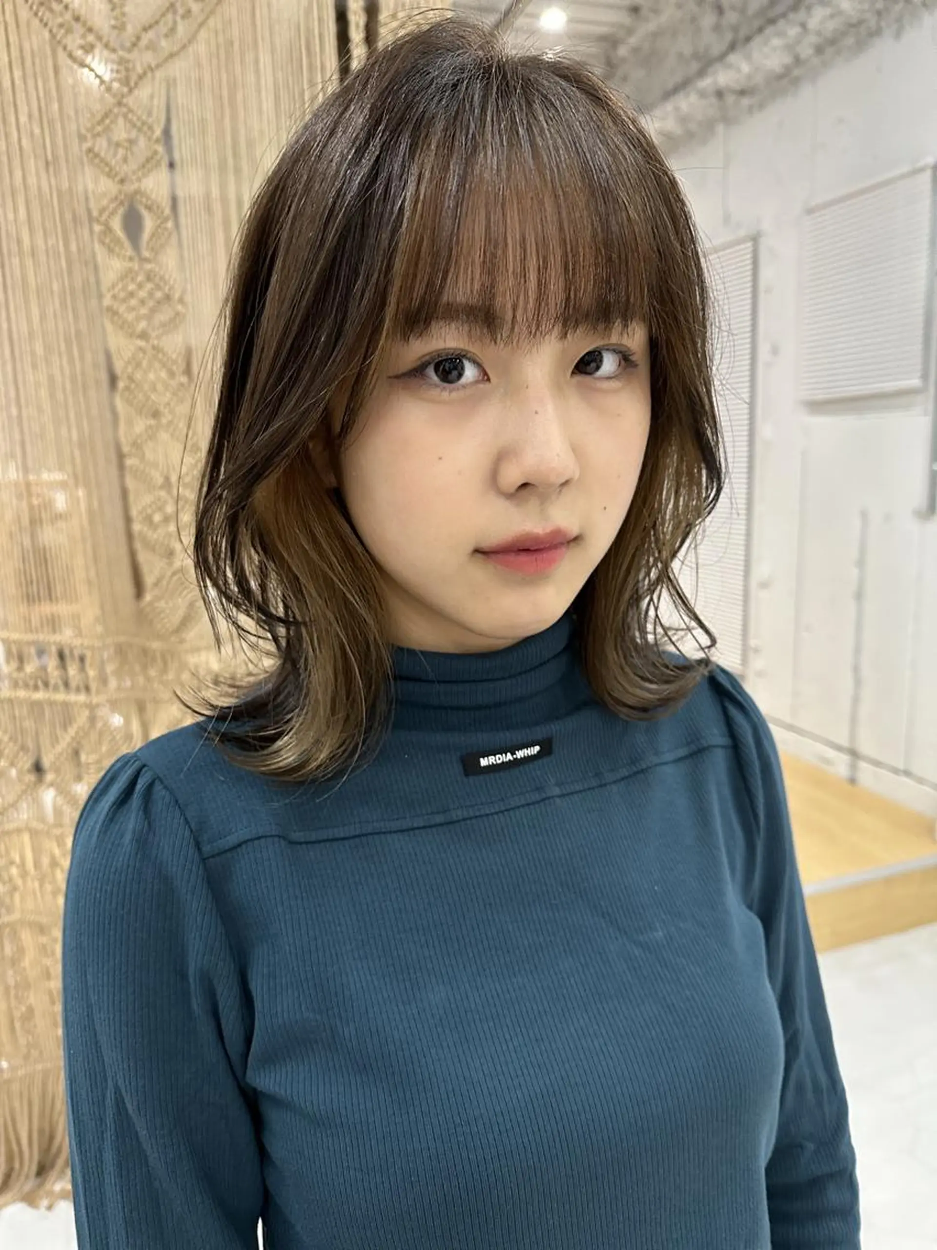 ミディアム 伊藤 玄のヘアスタイル
