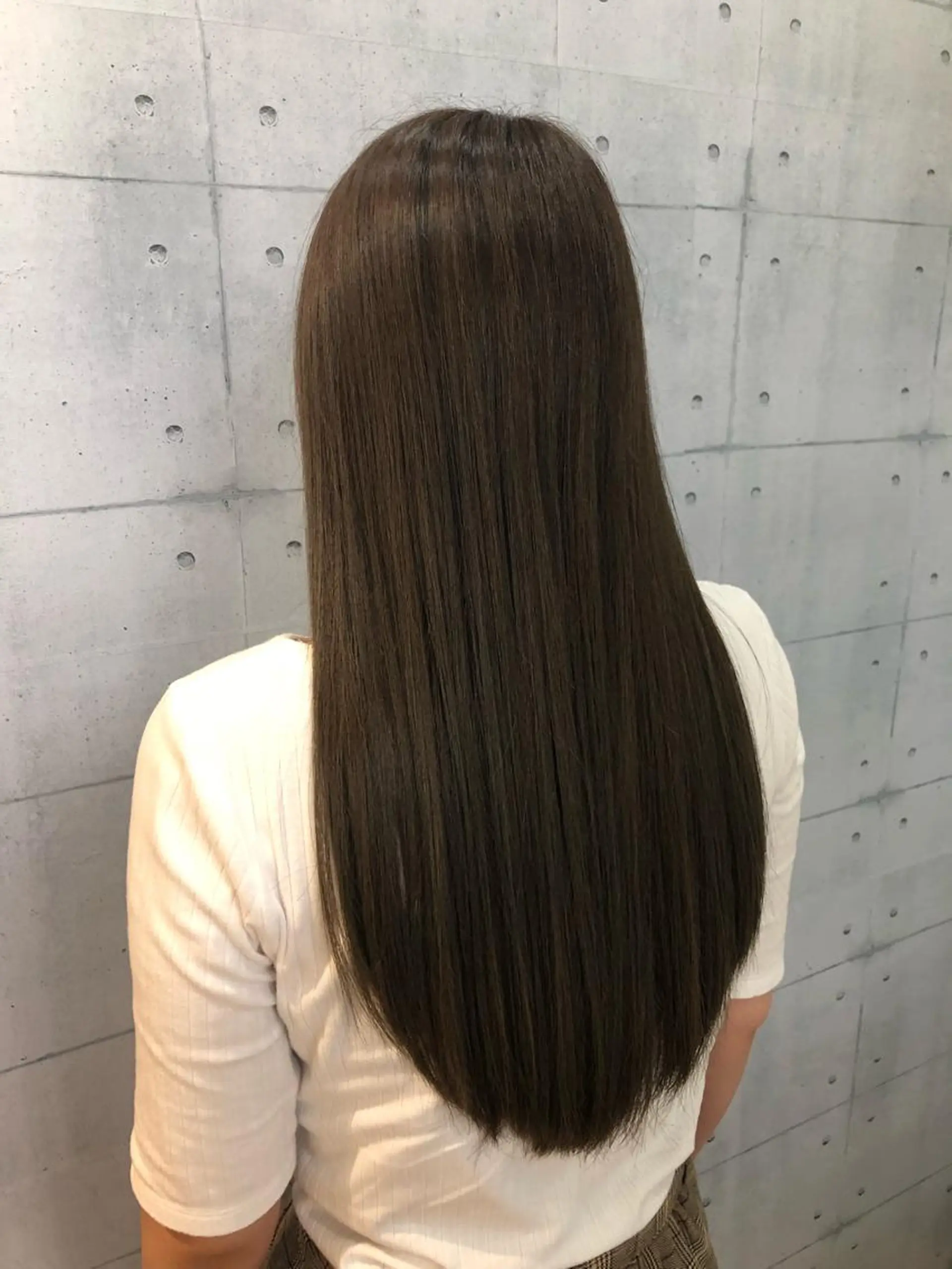 ロング カラー カット ヘアカラー 金沢 広美のヘアスタイル