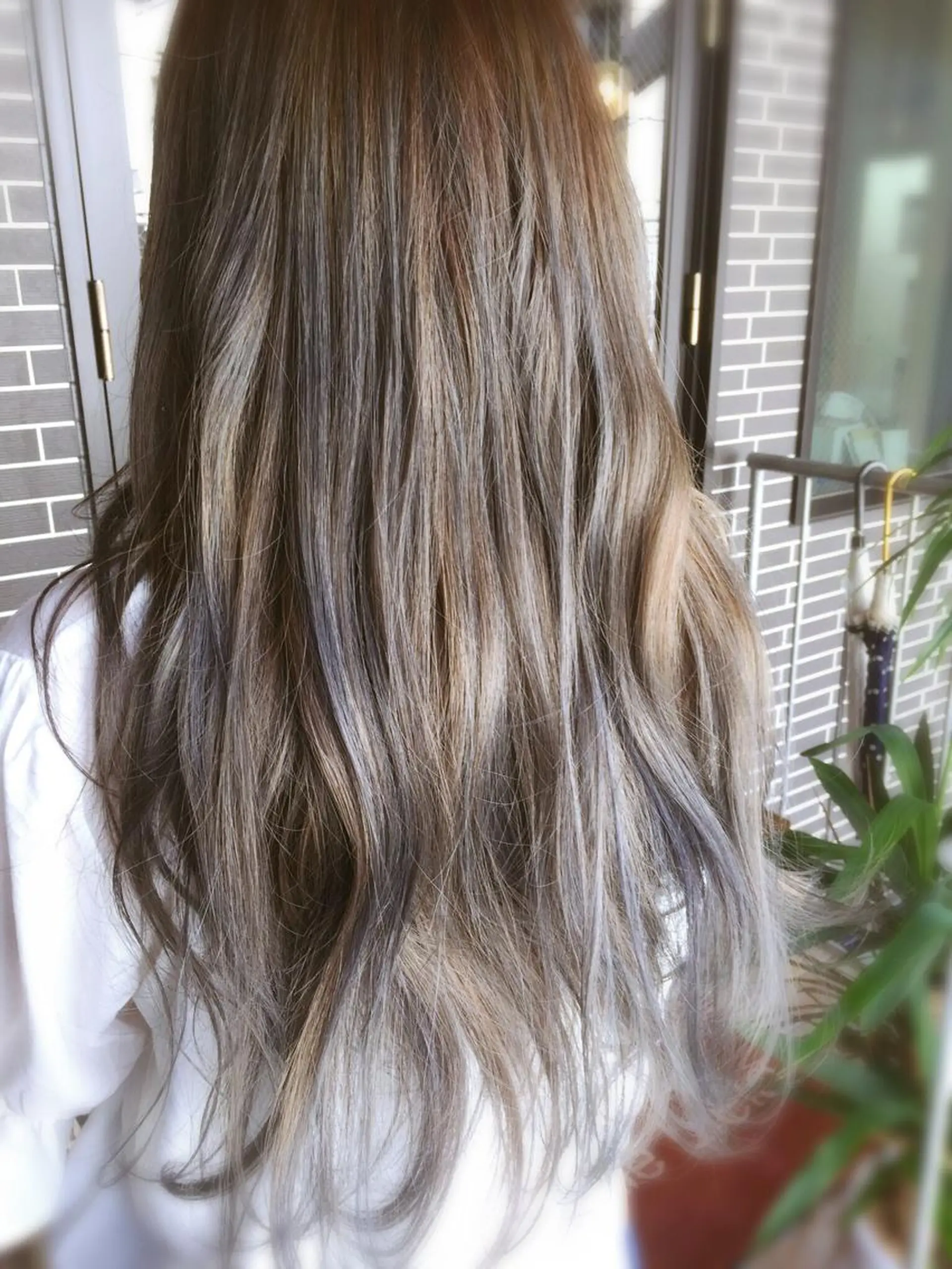 ロング カラー ヘアカラー トリートメント 🌈２０年目突入🎉 山口のヘアスタイル