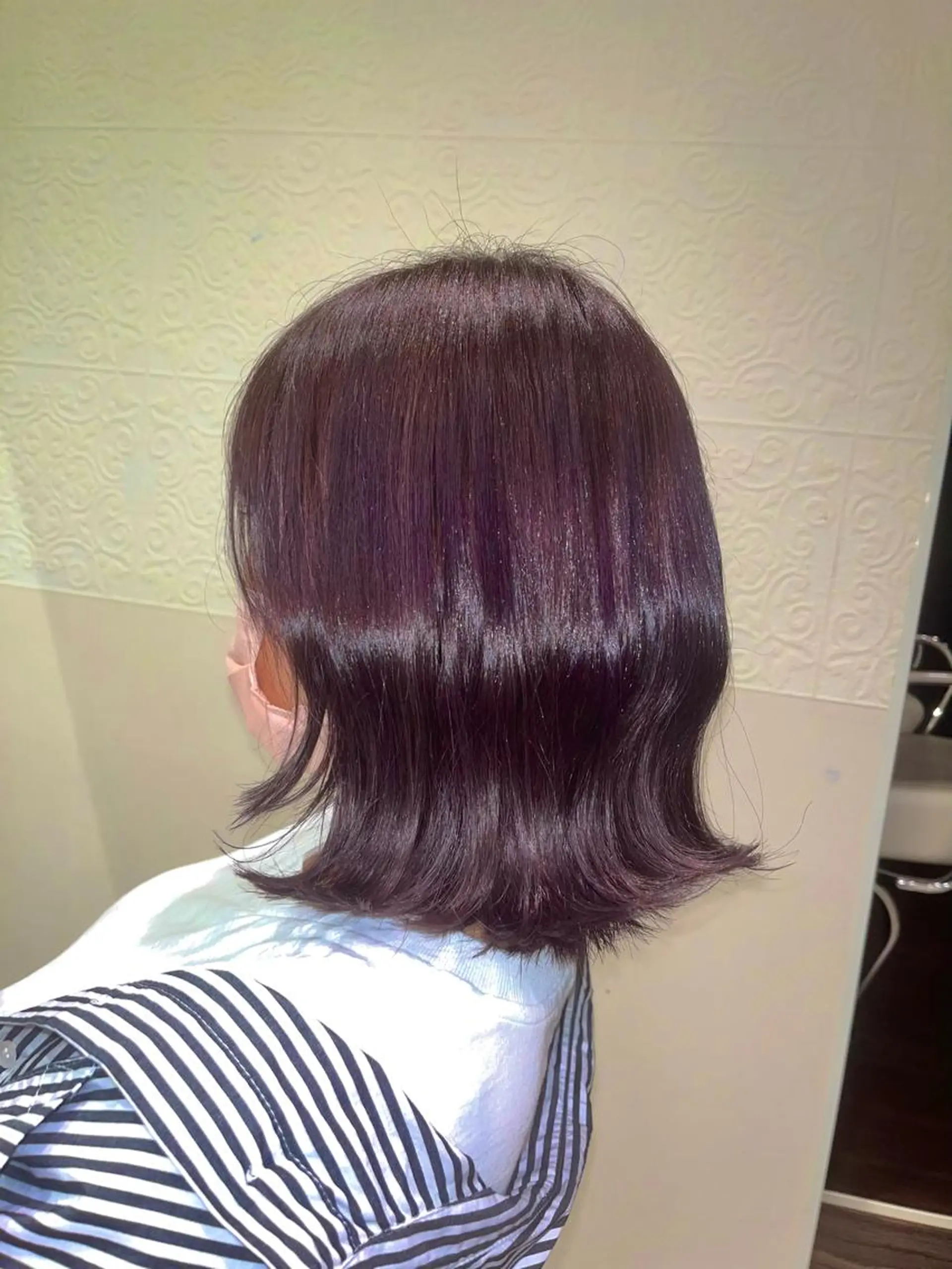 ミディアム カラー 縮毛/髪質改善 上野颯太のヘアスタイル