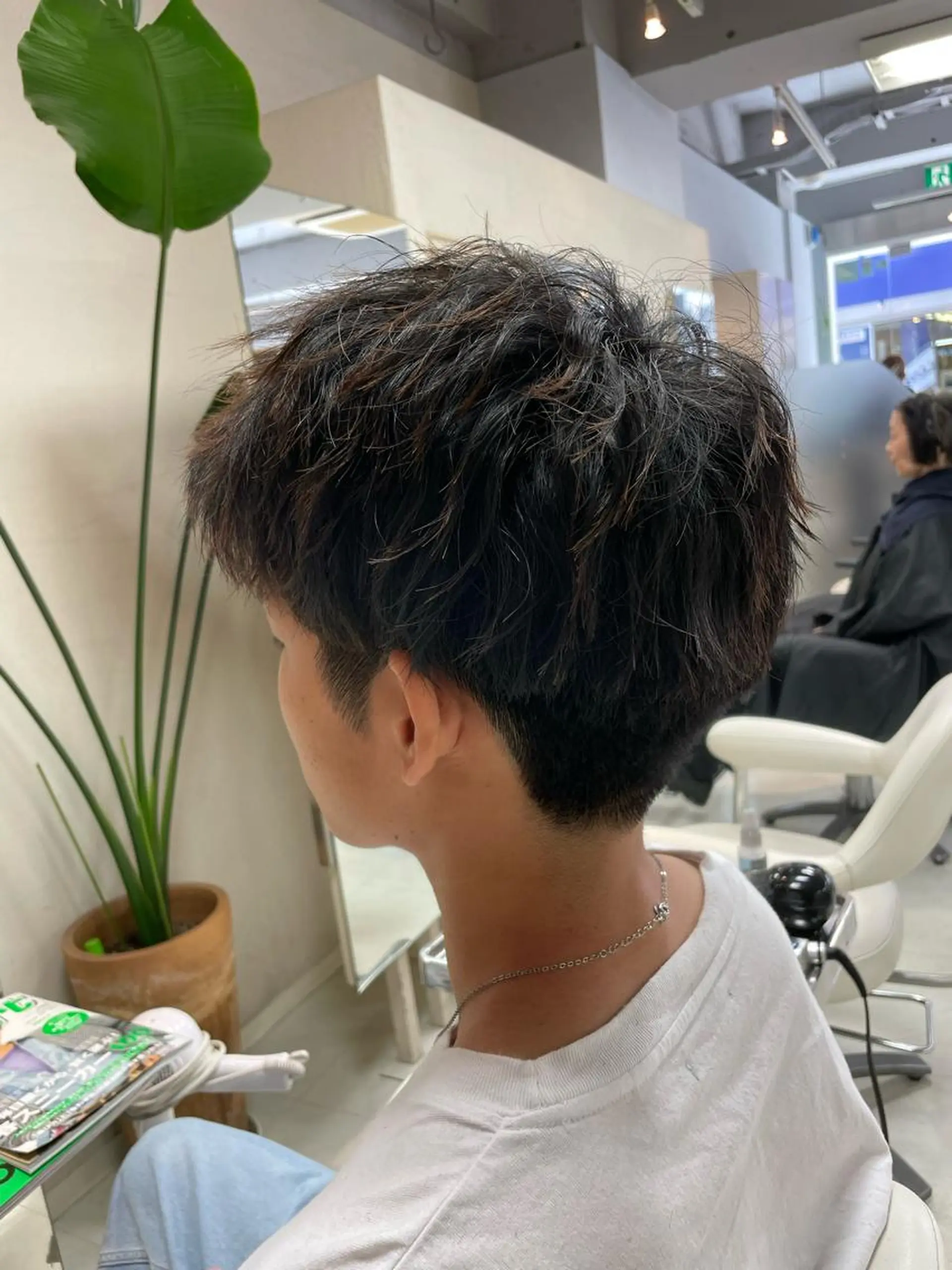 ショート メンズ マッシュ ショートヘア 藤田 聖矢のヘアスタイル