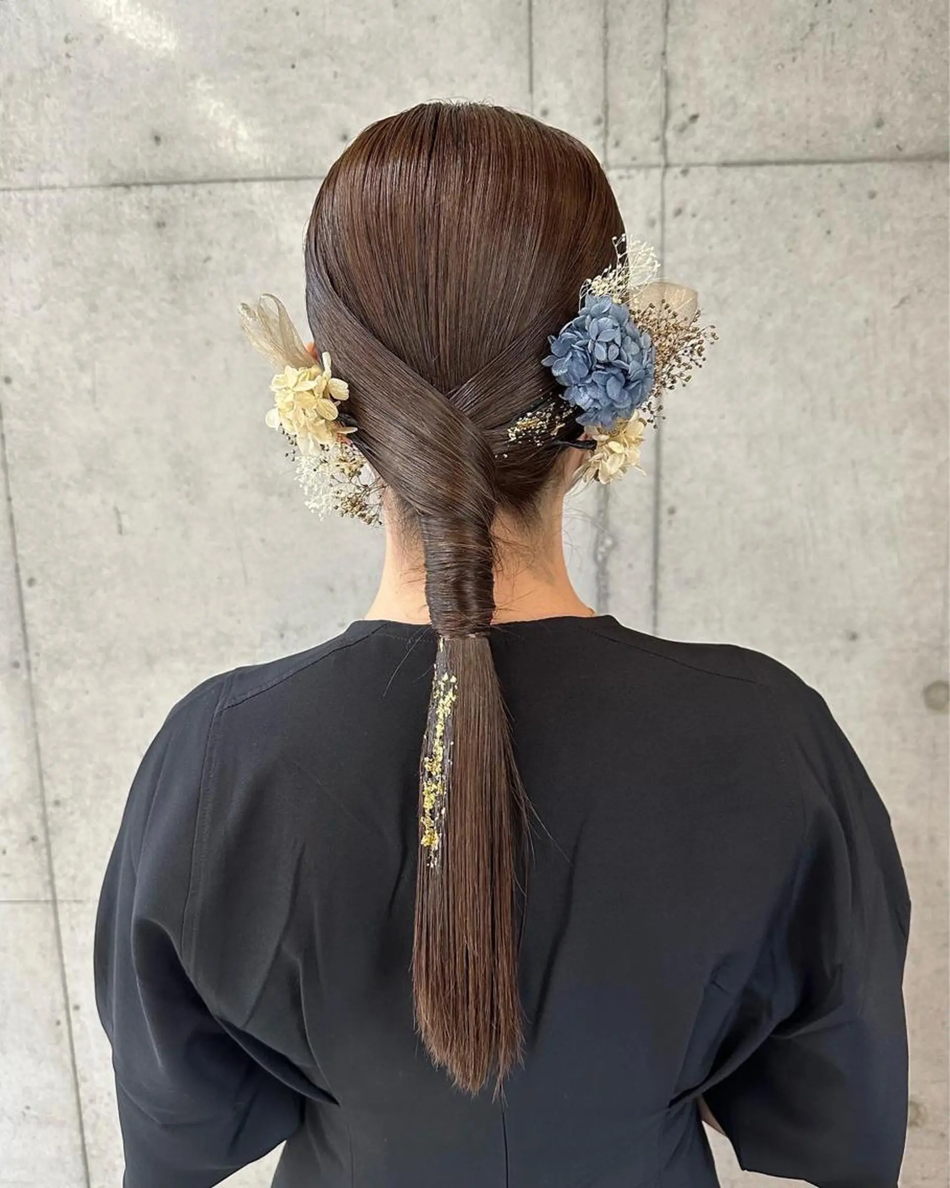 ロング ヘアアレンジ 女性に人気♪ はやしほのかのヘアスタイル