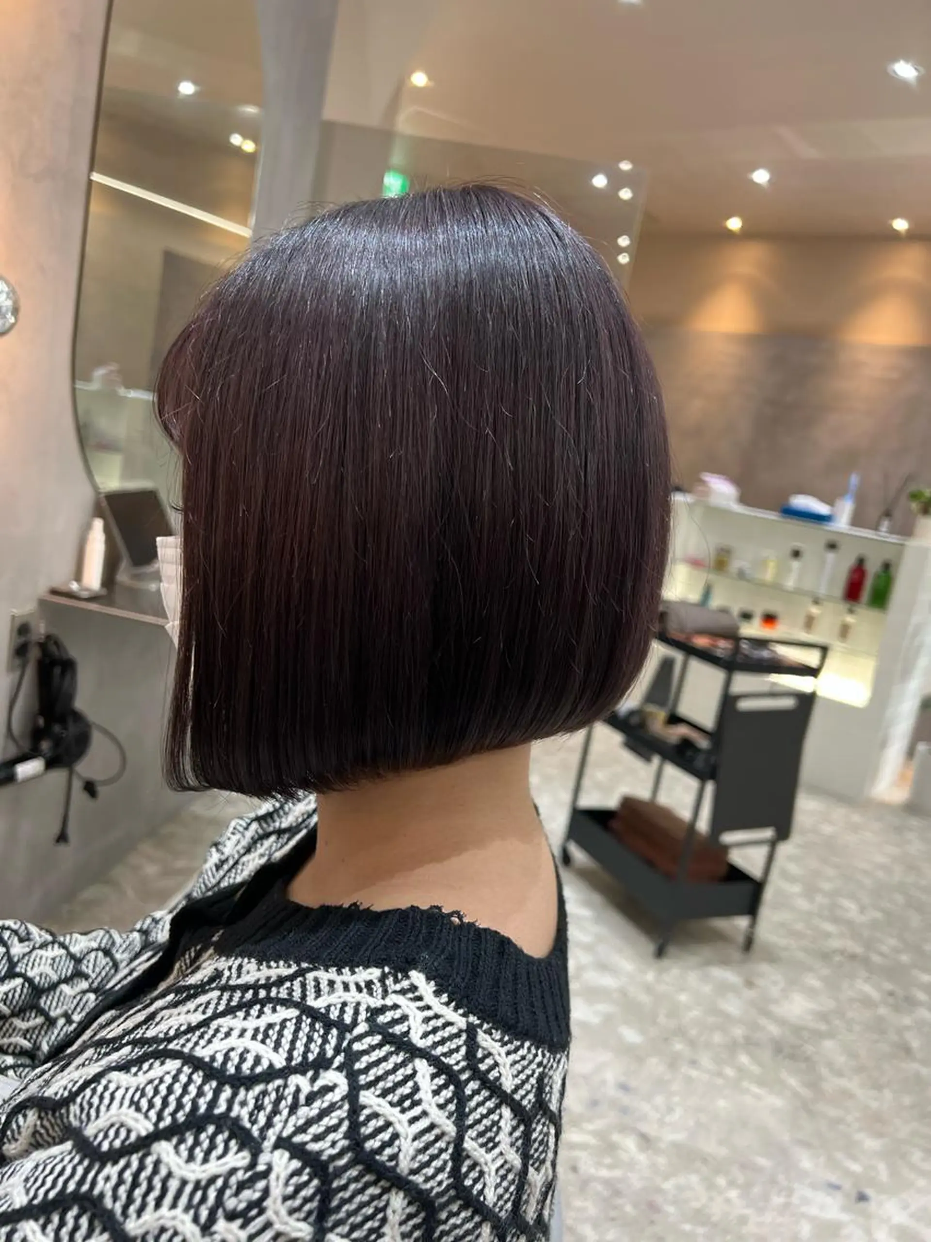 ショート ハイライト 髪質改善 レイヤーカット トリートメント 艶カラー💎 髪質改善🎈アトワのヘアスタイル