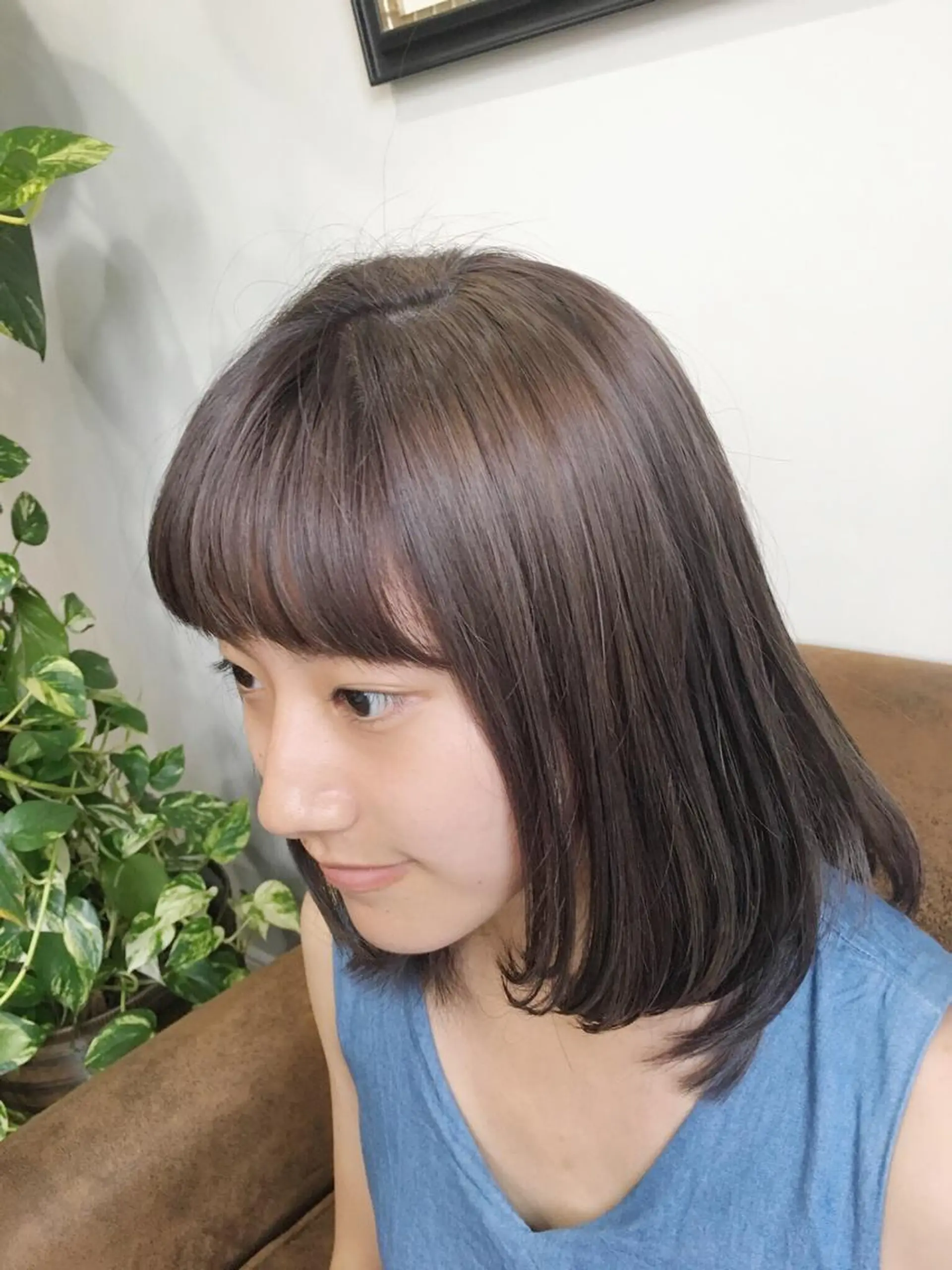 セミロング カラー ノグチ ユウキ/ボブのヘアスタイル