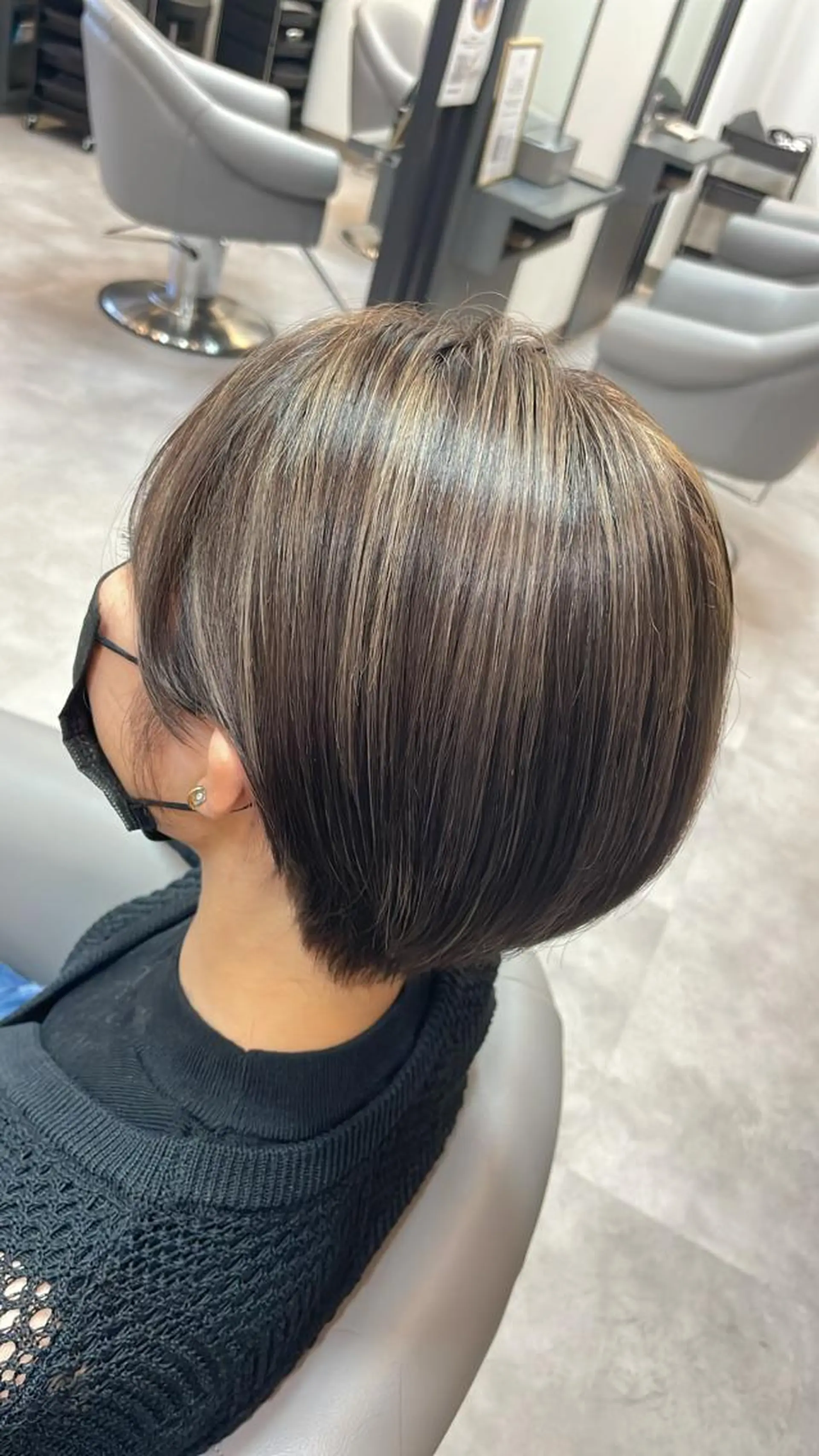 ショート カット ヘアカラー 大住 京平のヘアスタイル