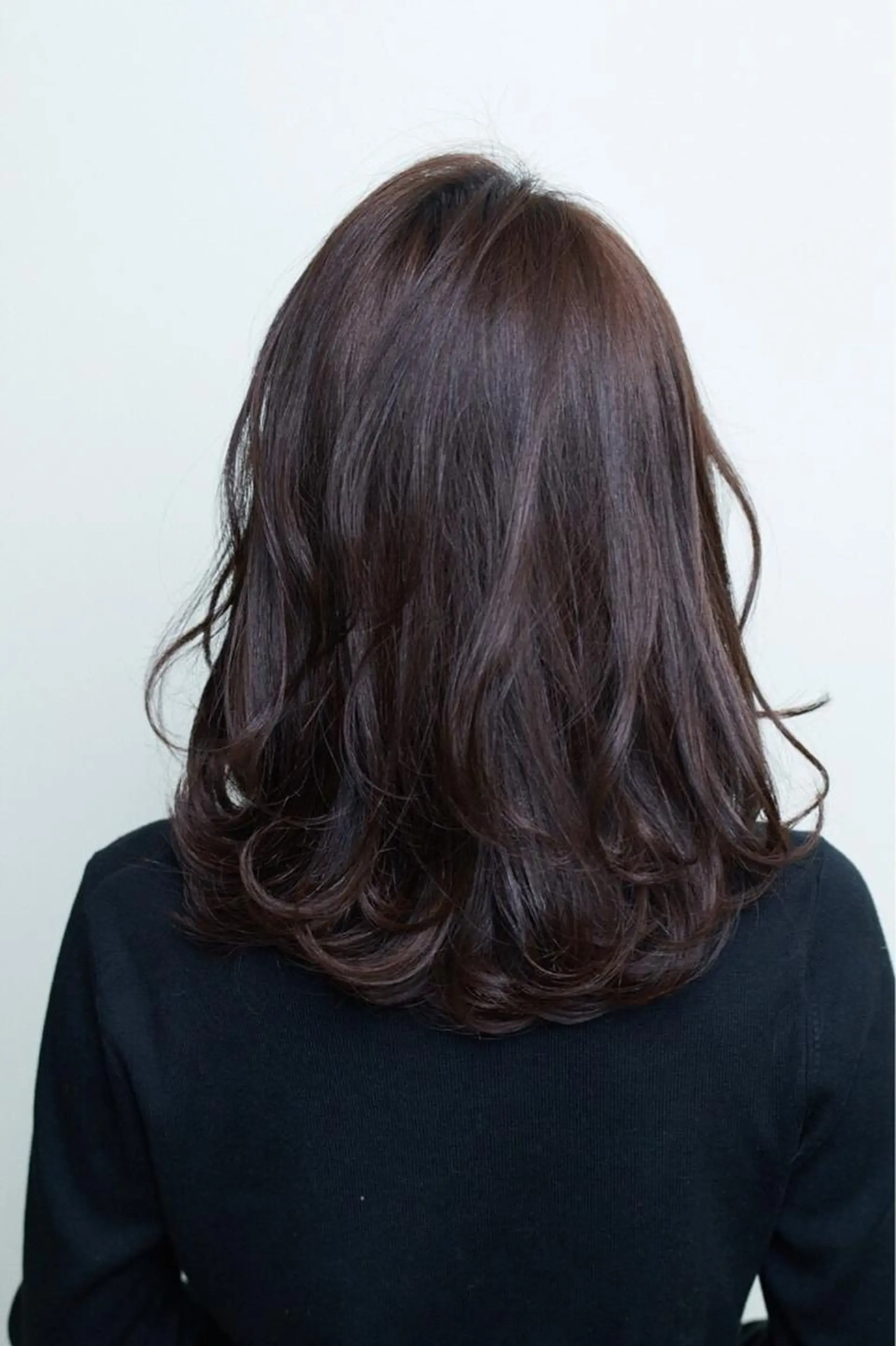 ミディアム カラー 髪質改善イノアカラー 富澤ショウタのヘアスタイル