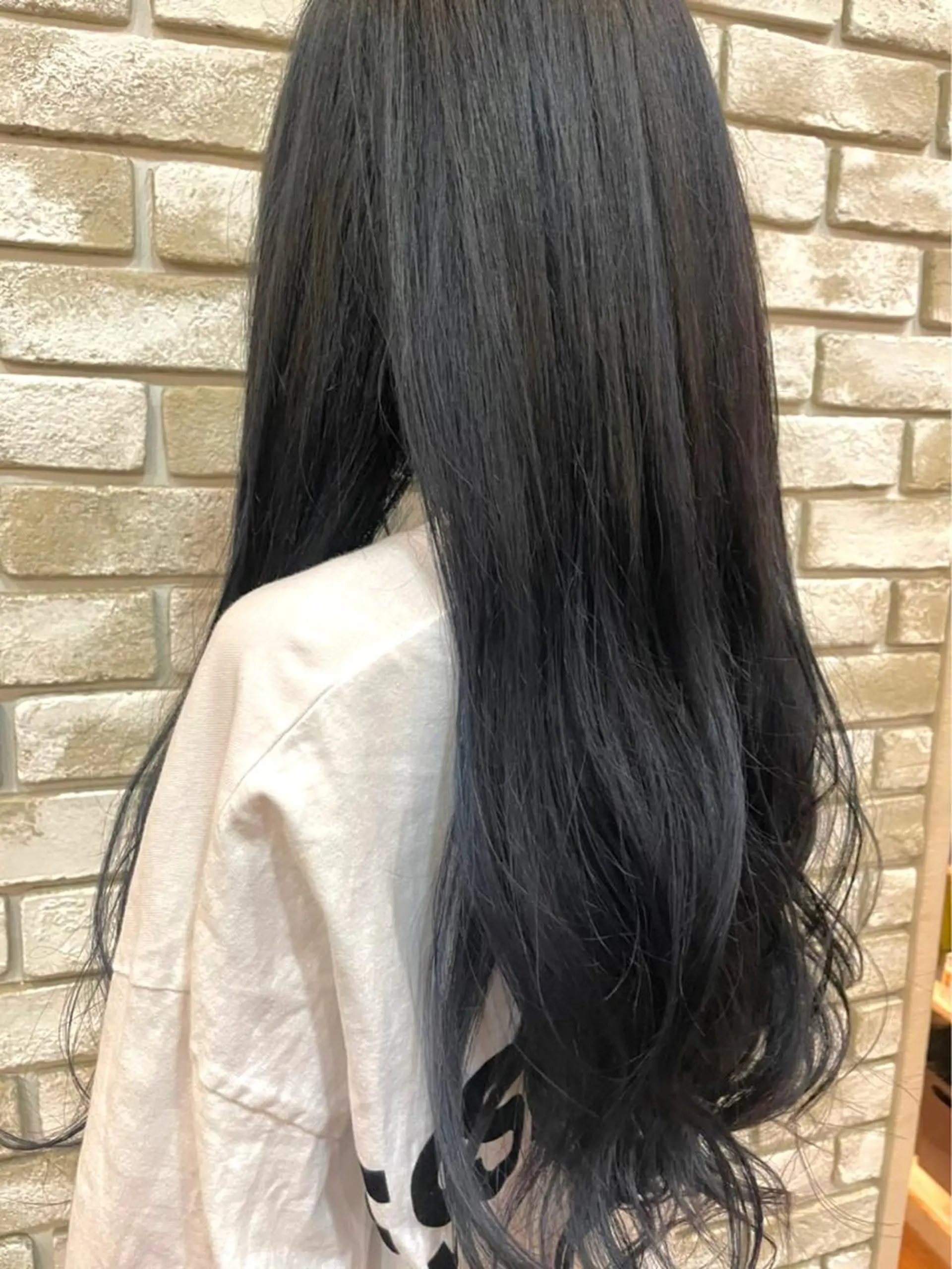 ロング カラー ヘアカラー トリートメント Saako/髪質改善 /耳つぼジュエリーのヘアスタイル