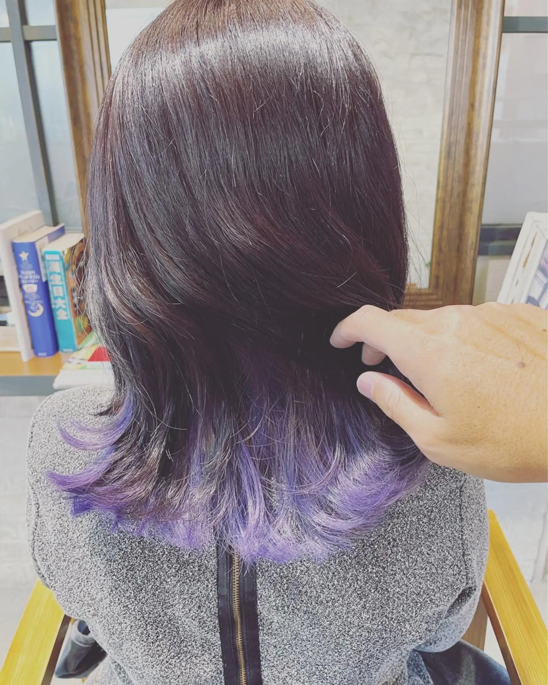 ミディアム カラー ヘアアレンジ Calenda/ パーソナル美髪サロンのヘアスタイル