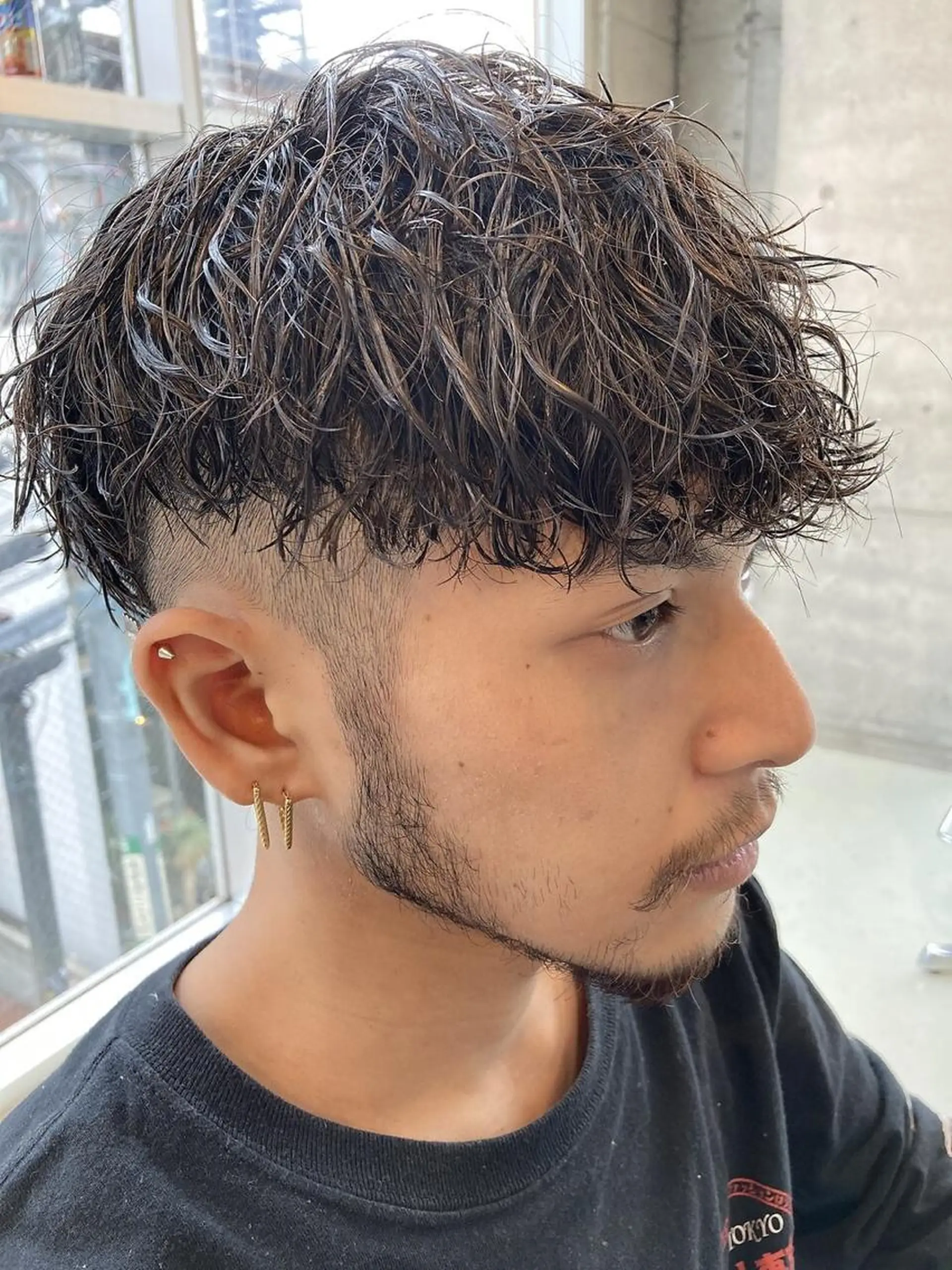 ショート パーマ メンズ メンズパーマ ツイストスパイラルパーマ スパイラルパーマ SENTA✨メンズ パーマ✨fifth栄のヘアスタイル