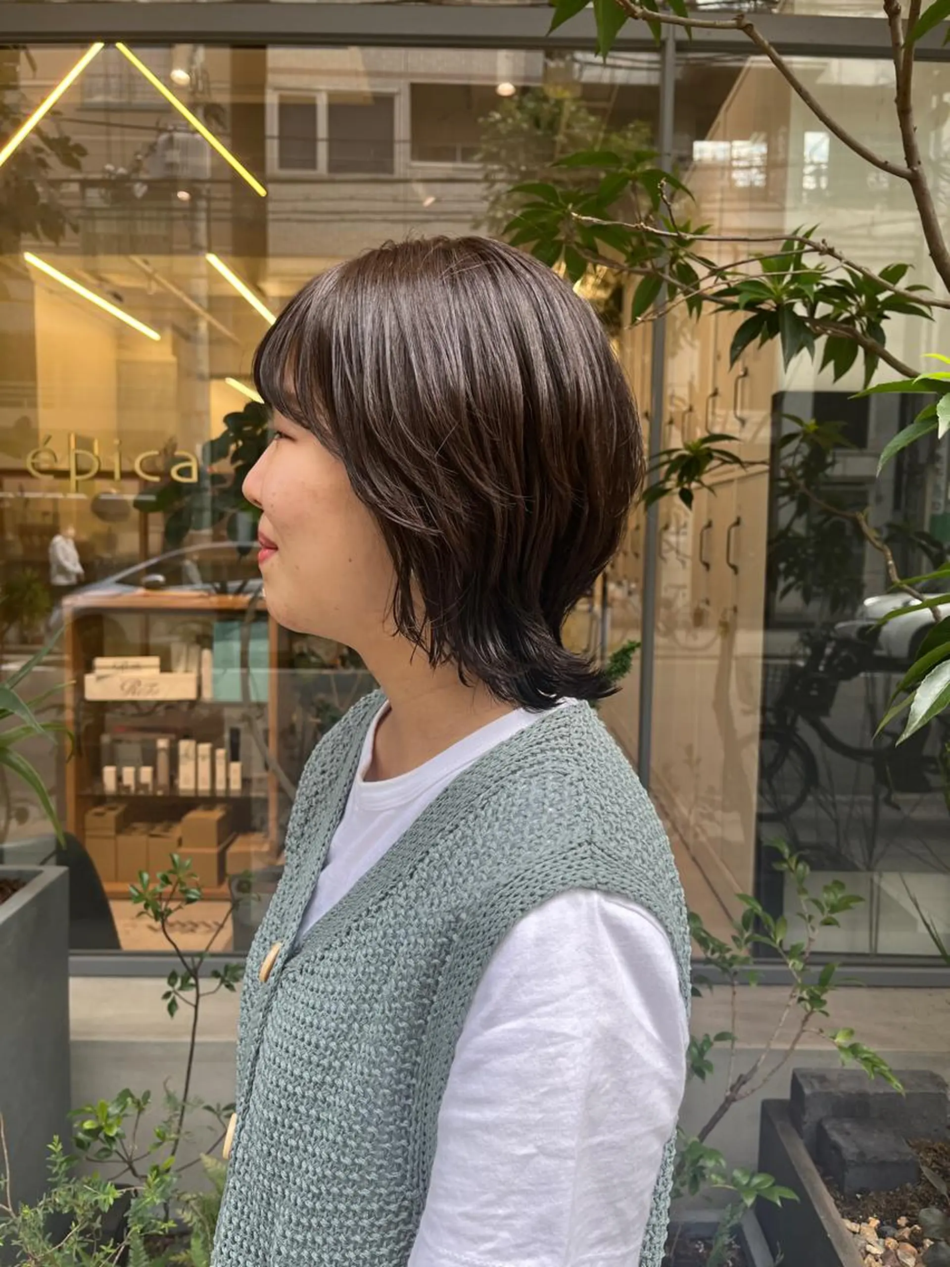 ミディアム 韓国好き🇰🇷 美容師MIKUのヘアスタイル