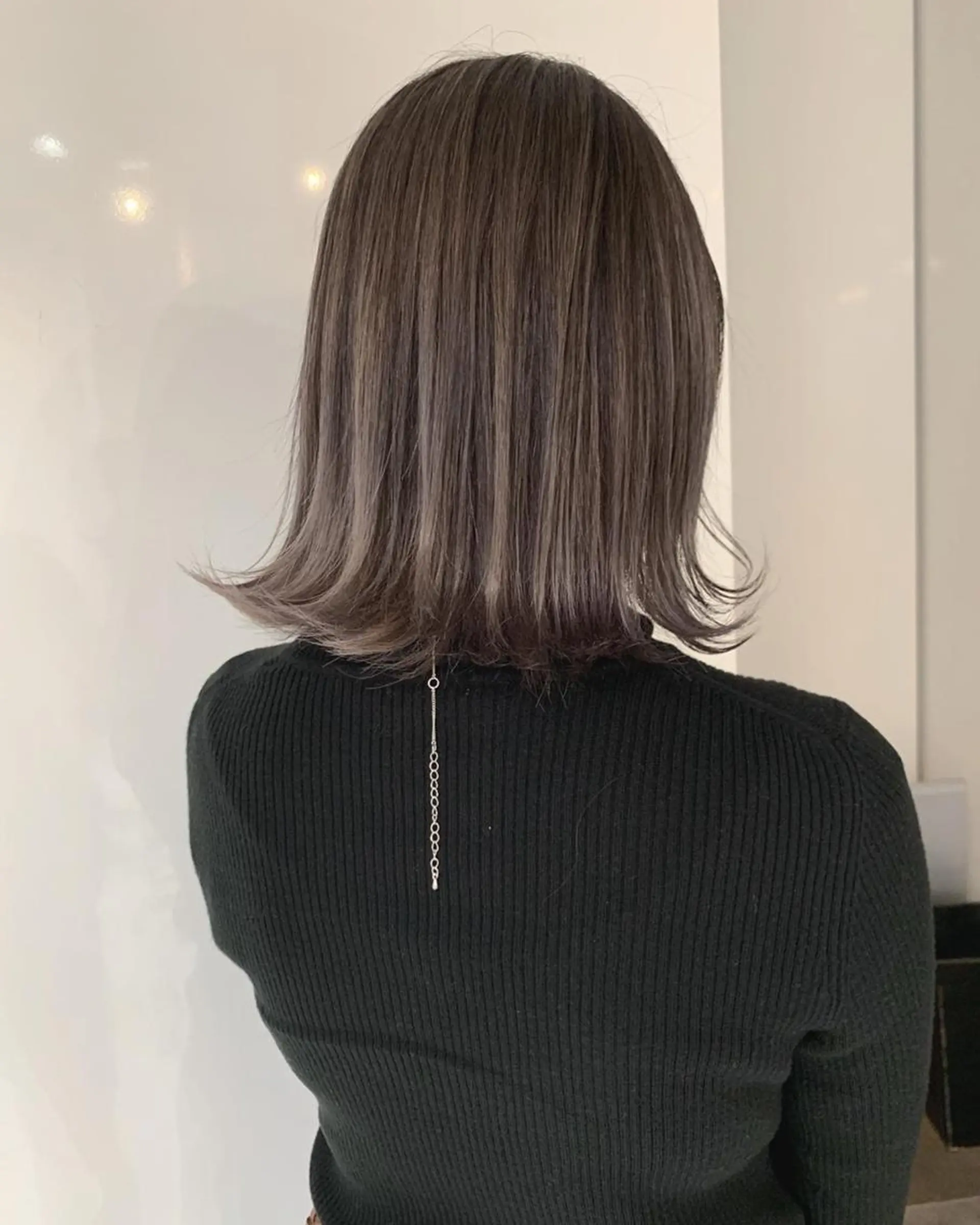 セミロング カラー パーマ ヘアアレンジ 似合わせ💖トレンド ✨TAKAMI😊のヘアスタイル