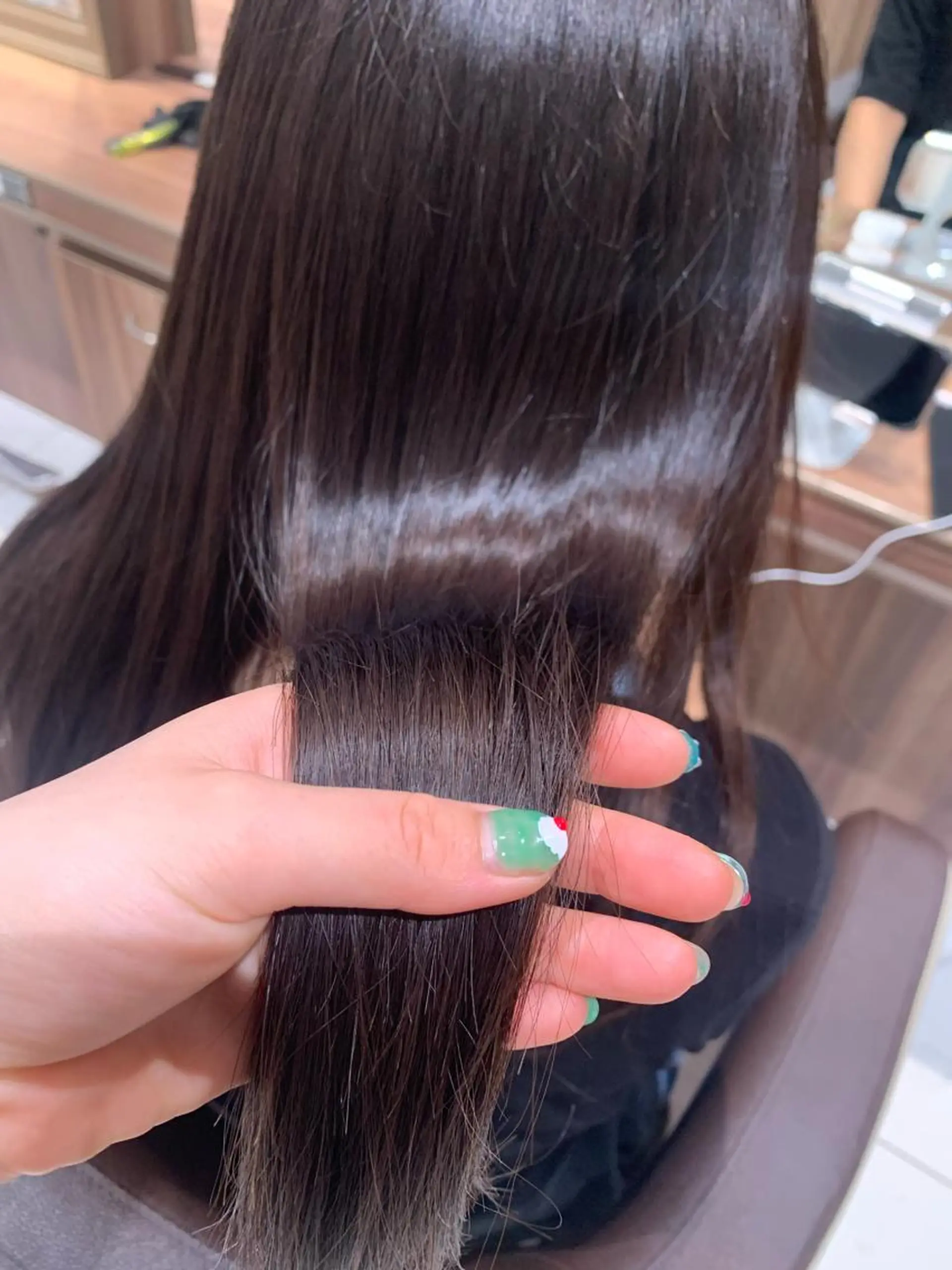 ロング パーマ ヘアアレンジ 小白井 由美のヘアスタイル