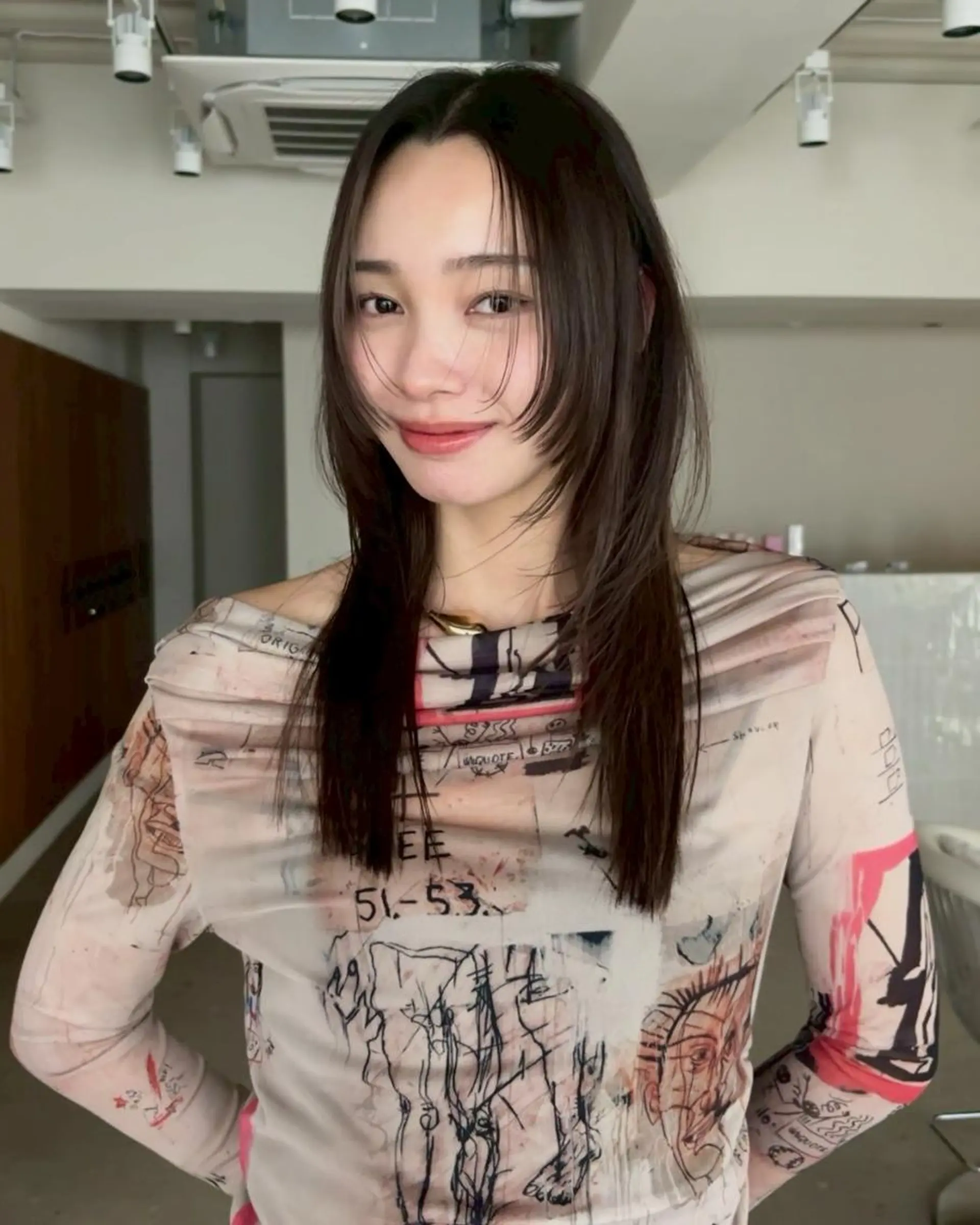 ロング カラー カット ヘアカラー レイヤー/パーマ 透明感カラー倉持弘人のヘアスタイル