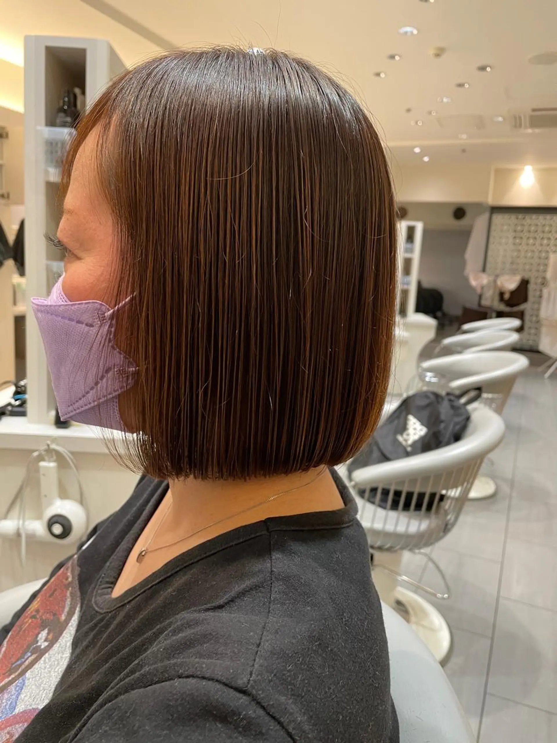 ショート ボブ FLAPPER所属・コテ巻きパーマ /パーマ/亀井のヘアスタイル