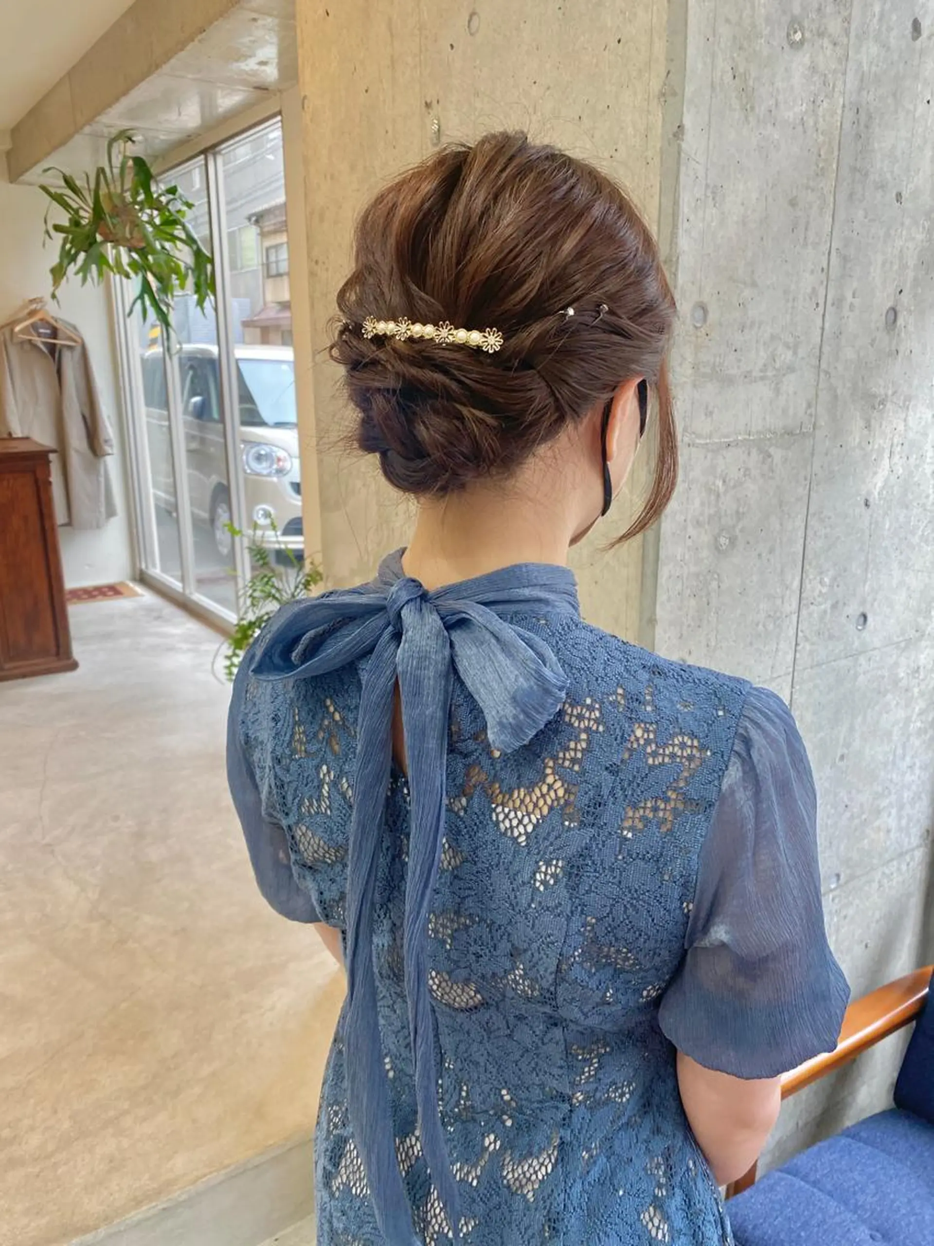 ミディアム ヘアアレンジ ヘアセット 🌷Asuka /レイヤーカット🌷のヘアスタイル