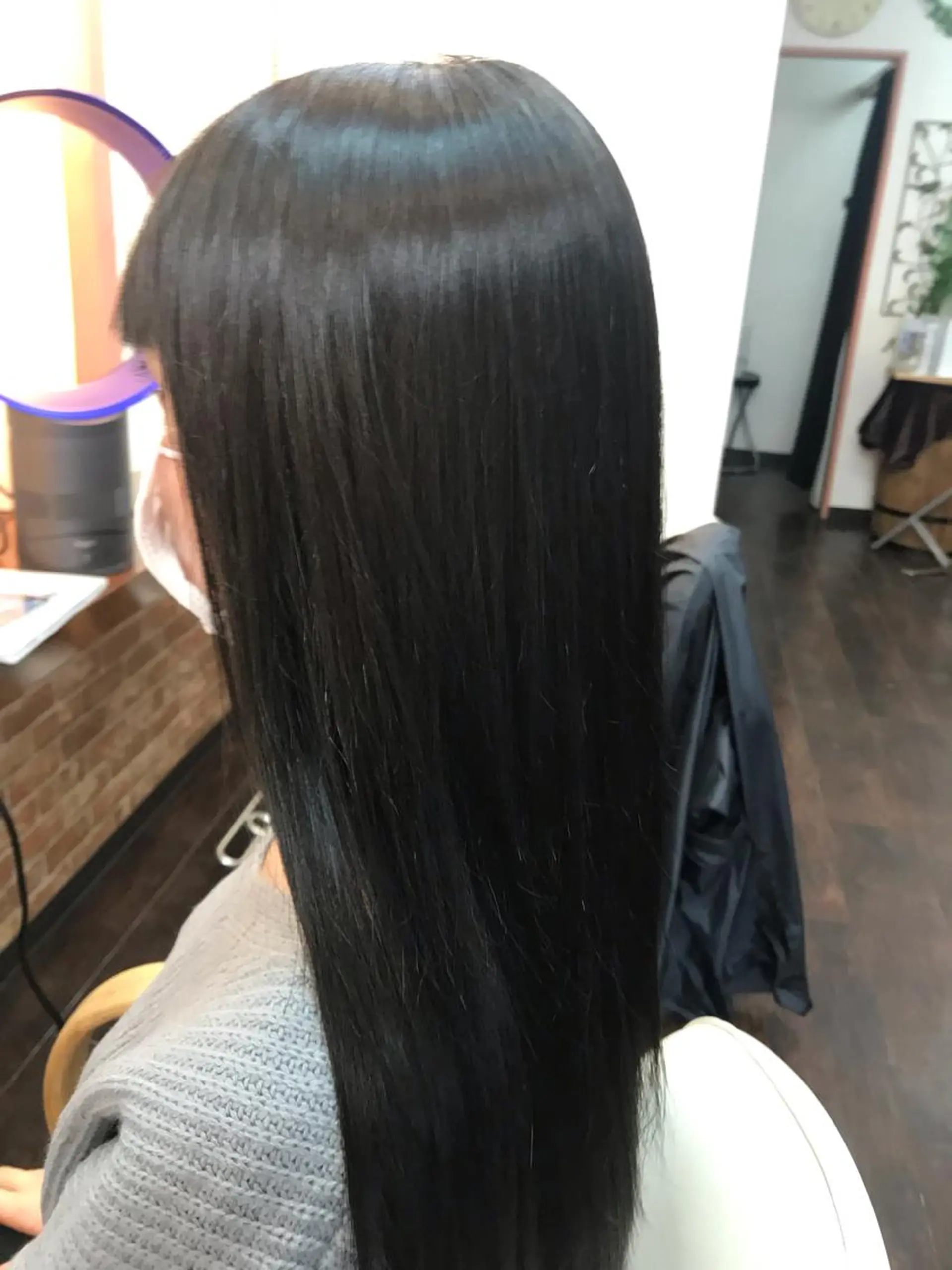 ロング カラー パーマ 桧山 真のヘアスタイル