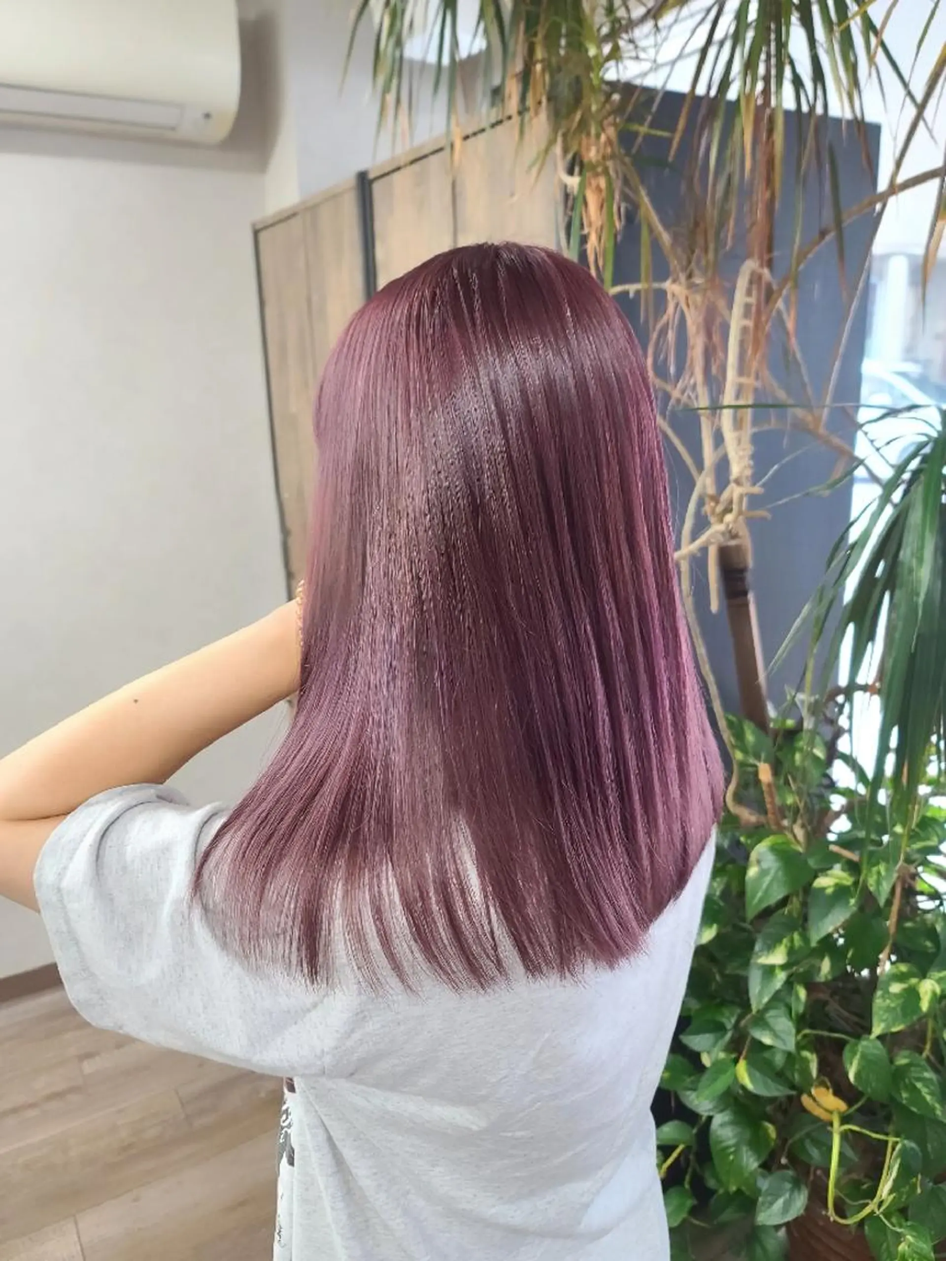 セミロング カラー カシス ⭐️ボブ/ショート りゅうしんのヘアスタイル