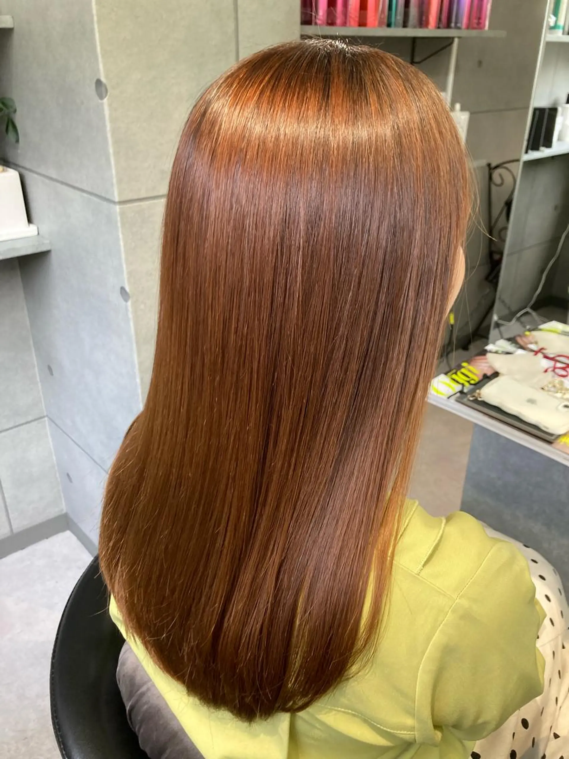 ロング 髪質改善☺︎縮毛矯正 ふじい まりんのヘアスタイル