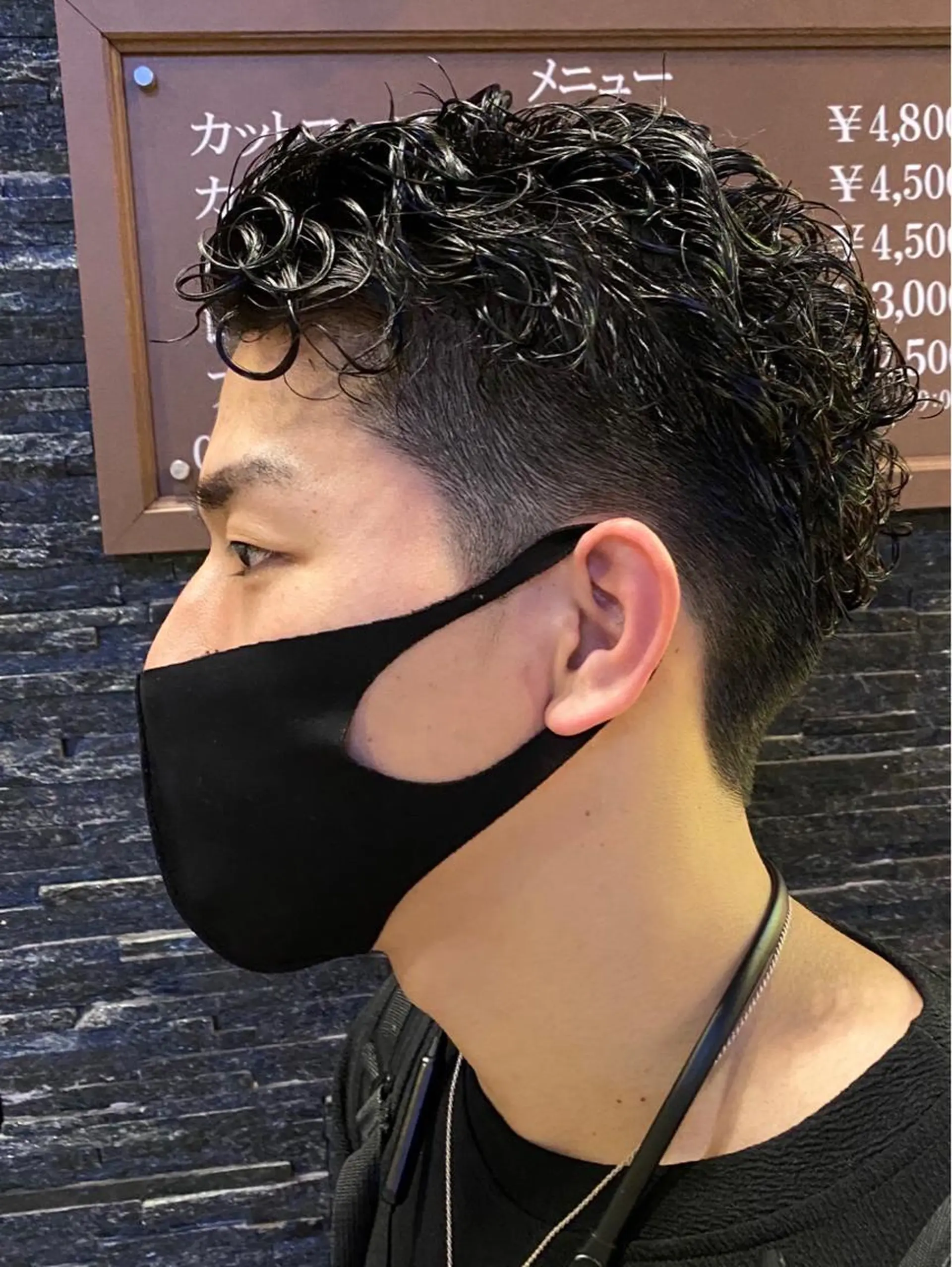 ショート パーマ ヘアアレンジ 安田 遥のヘアスタイル