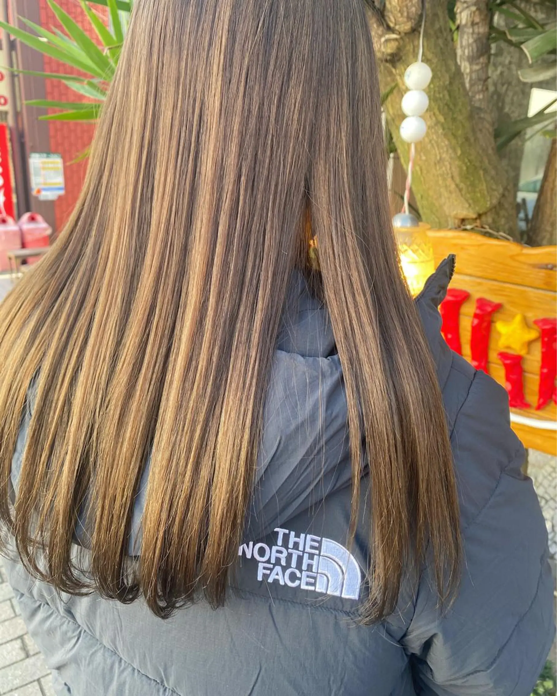 ロング カラー ヘアカラー トリートメント 玉木 育実のヘアスタイル