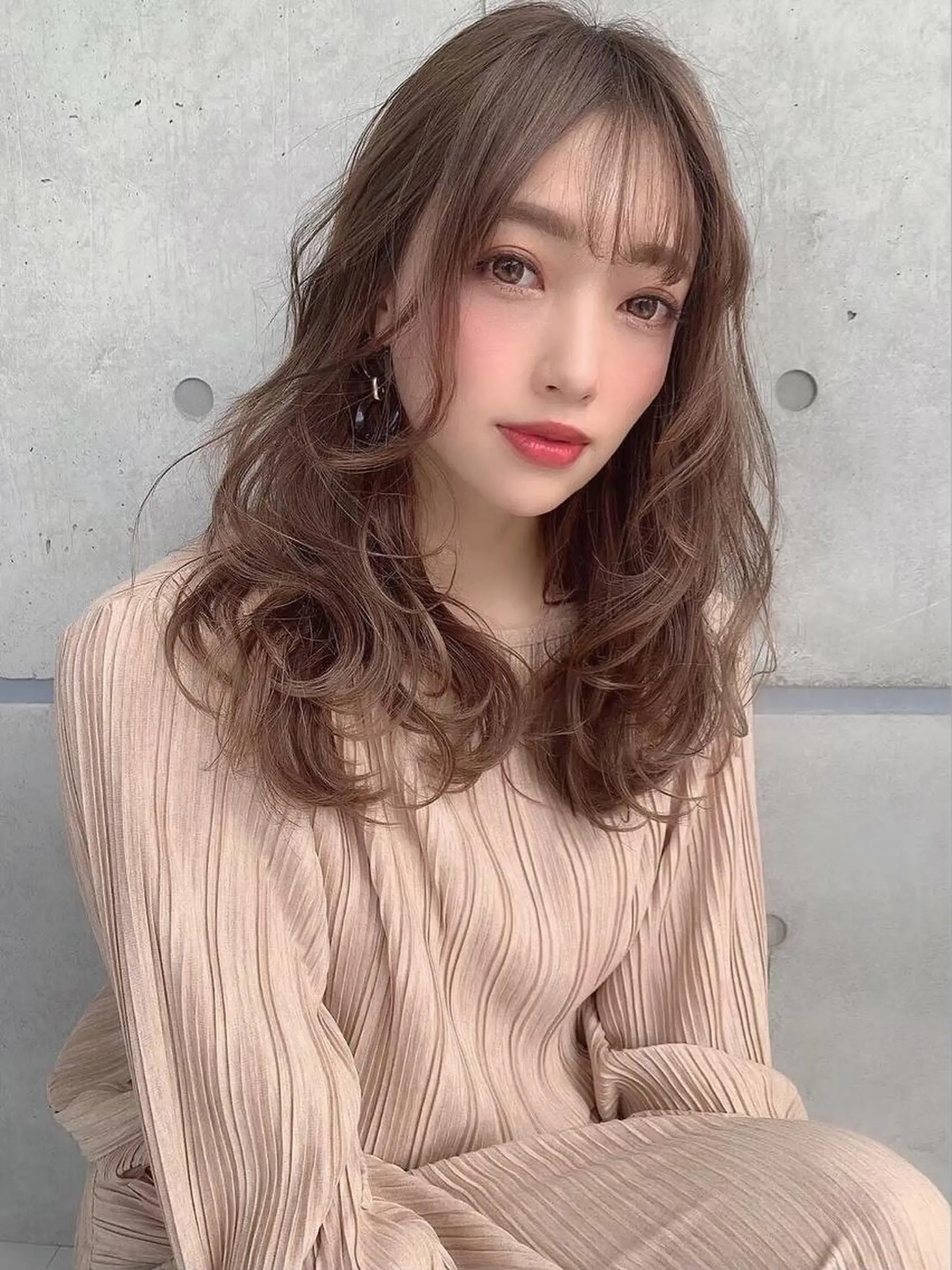 ミディアム レイヤー×透明感 Tatsuya💫のヘアスタイル