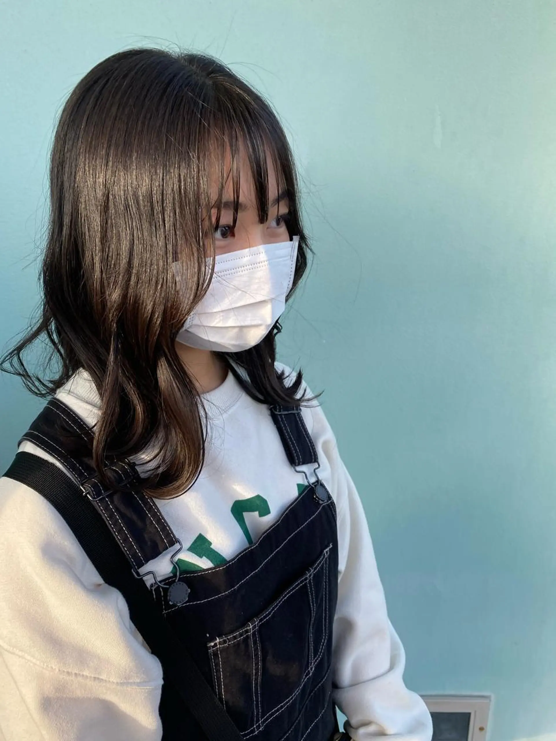 セミロング キッズ 似合わせレイヤー/ Wカラー🧸こころのヘアスタイル