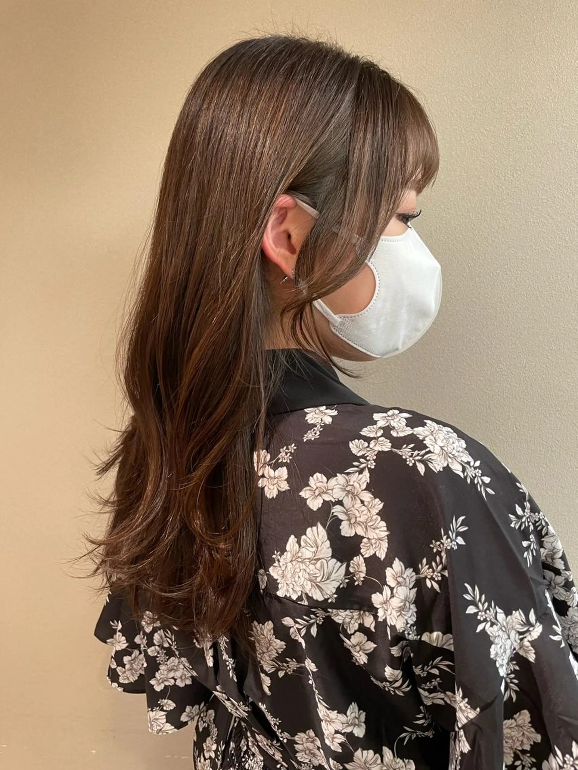 ロング 顔周りカット メンズ特化⚜️ 藤原あずさのヘアスタイル