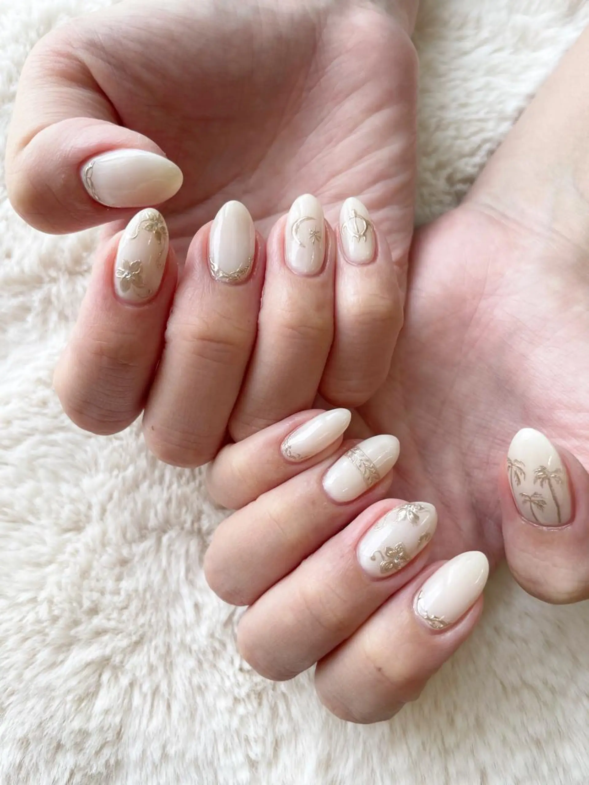 ネイル ハンドネイル ハンドケア 岩山 直子のネイルデザイン