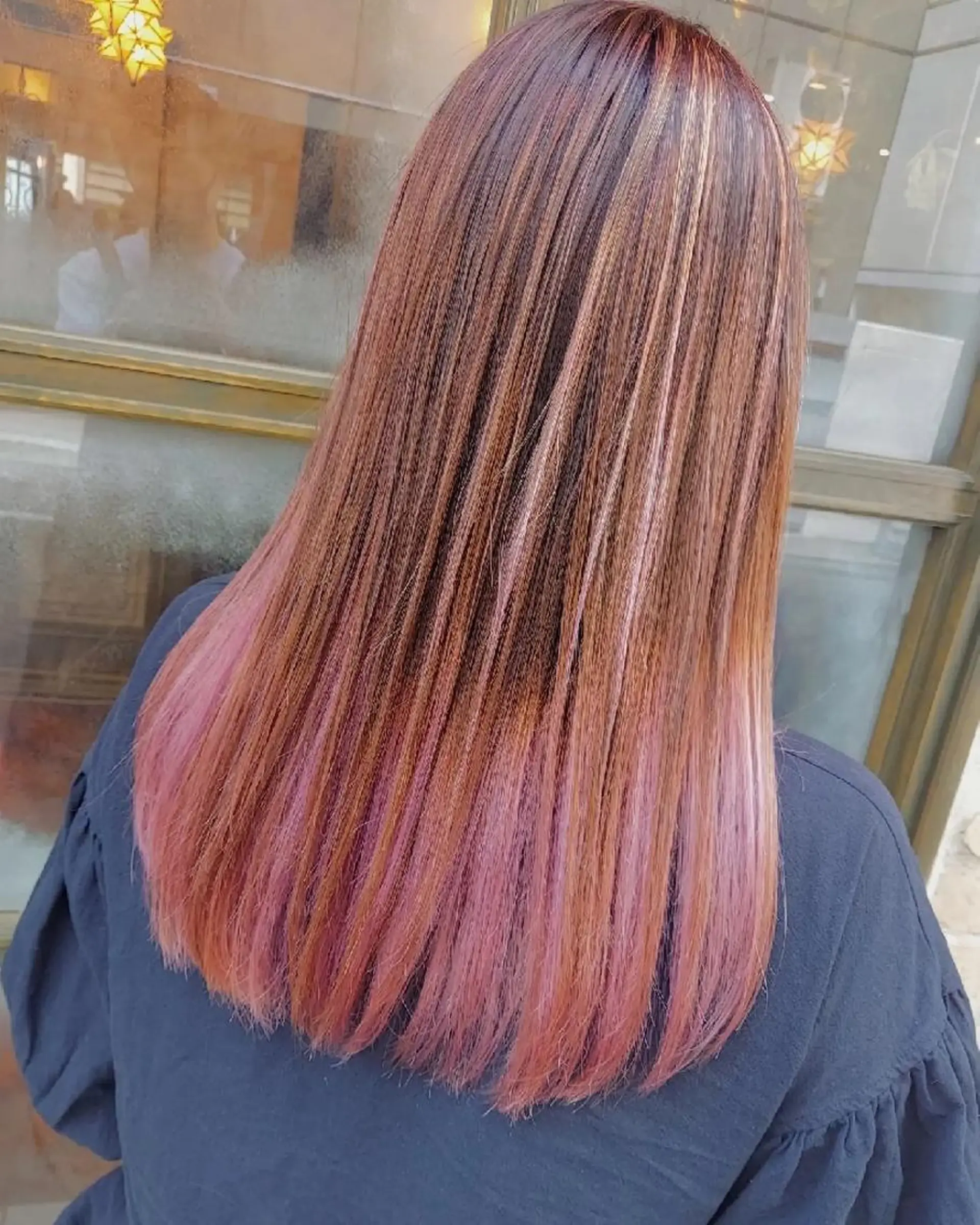 ロング カラー パープルカラー ブリーチ・ハイトーン 特化🎉内山のヘアスタイル