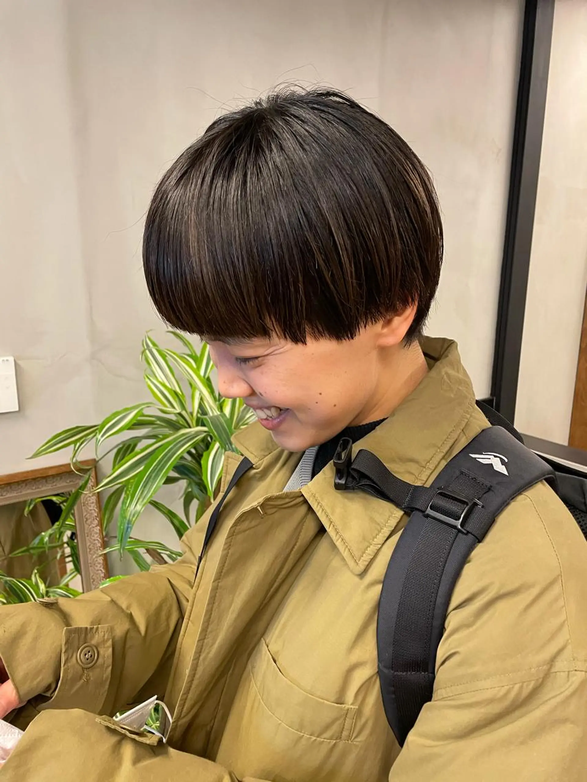 ショート カラー パーマ ショートヘア カット ヘアカラー トリートメント tatsumi/ボブ ウルフ/レイヤーのヘアスタイル