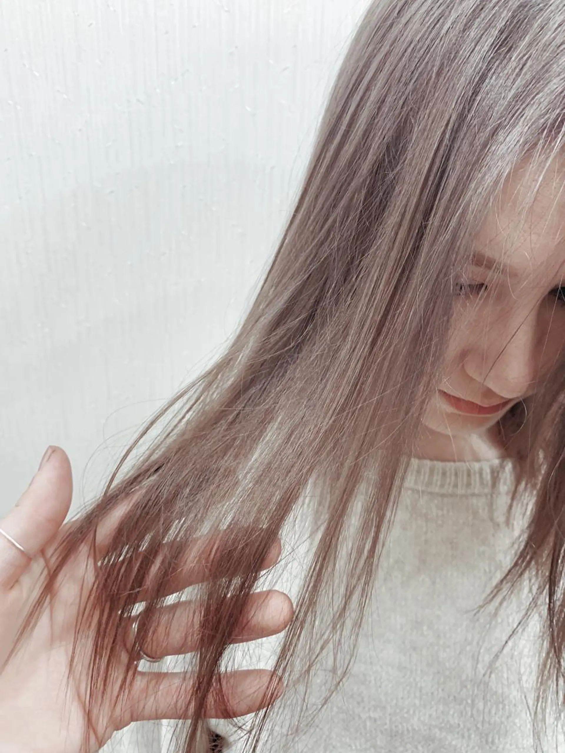 ミディアム カラー レイヤーカットモデル 募集/藤原一真のヘアスタイル