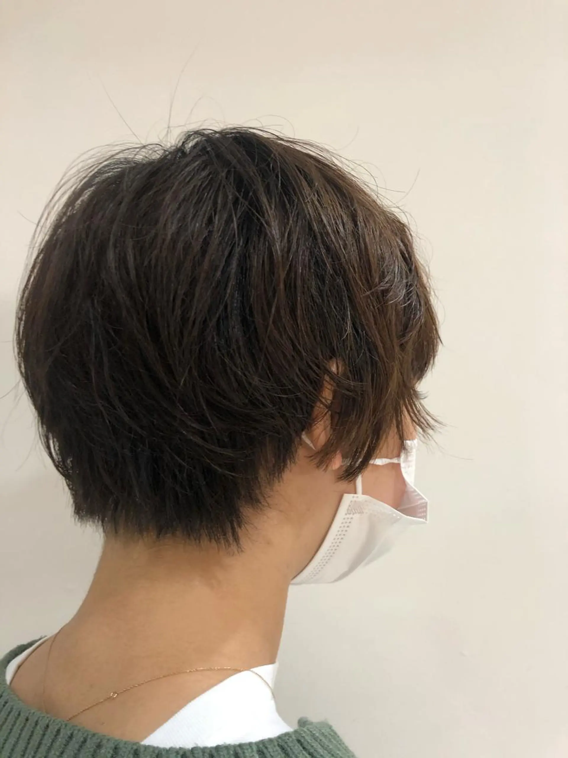 ショート パーマ 美髪矯正/渡辺 りんのヘアスタイル