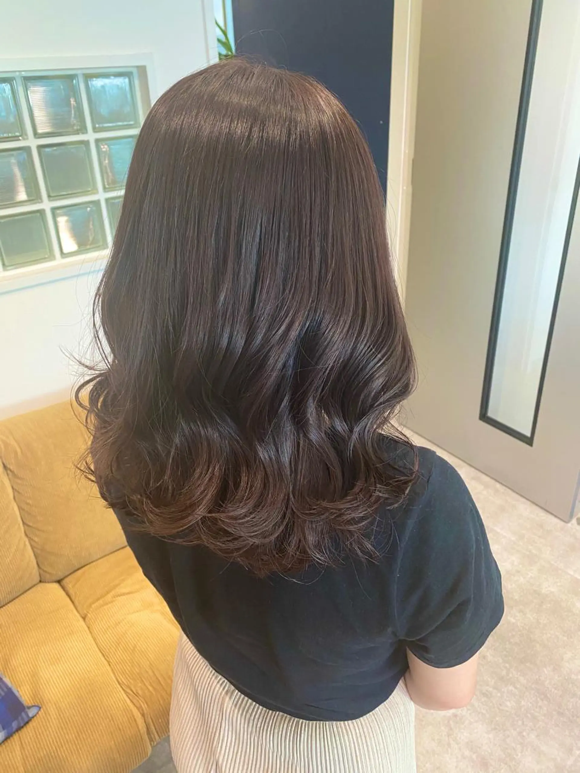 セミロング カラー カット ヘアカラー トリートメント 【safric】 NAOのヘアスタイル